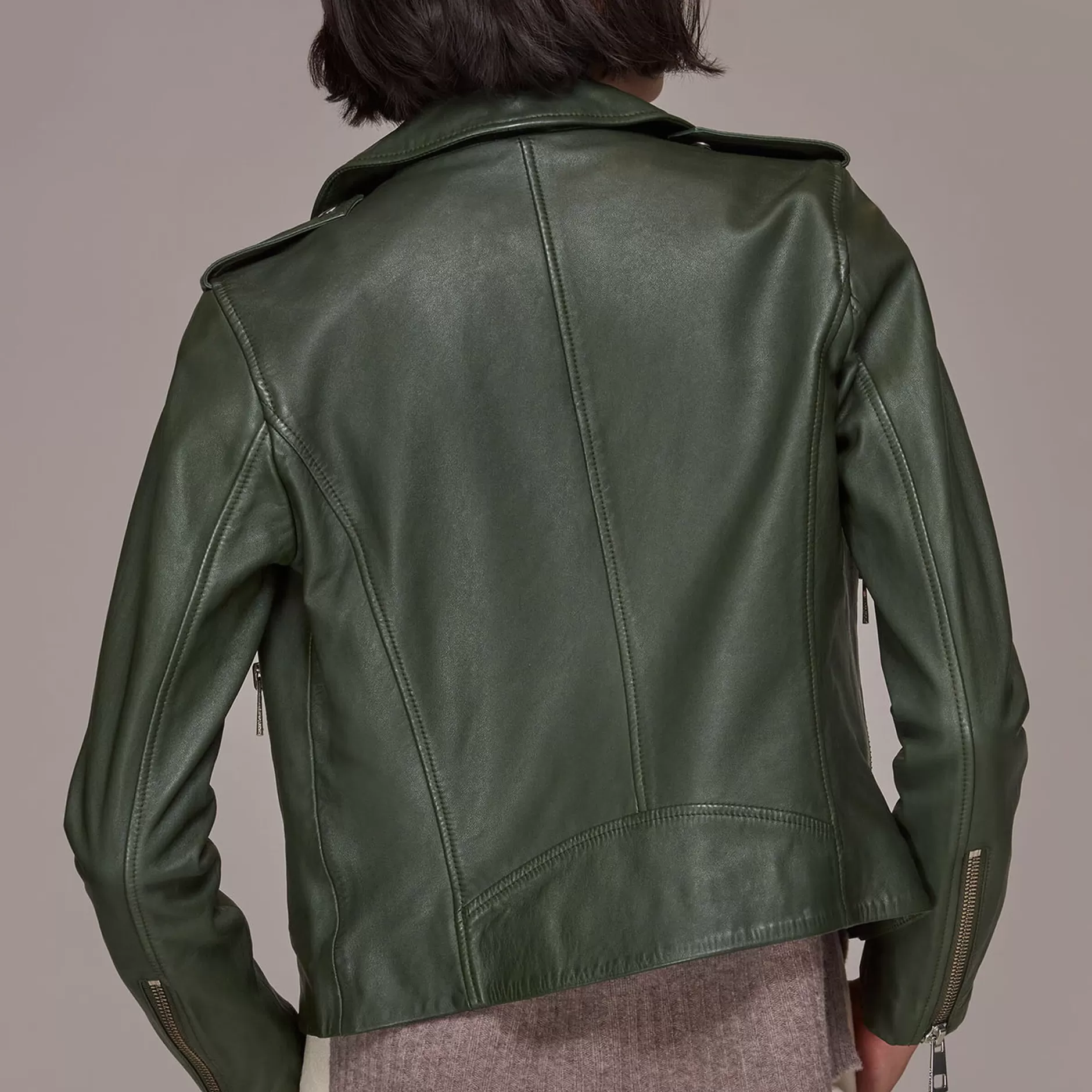 Women Whistles Jackets | Agnes Pocket Leather Jacket