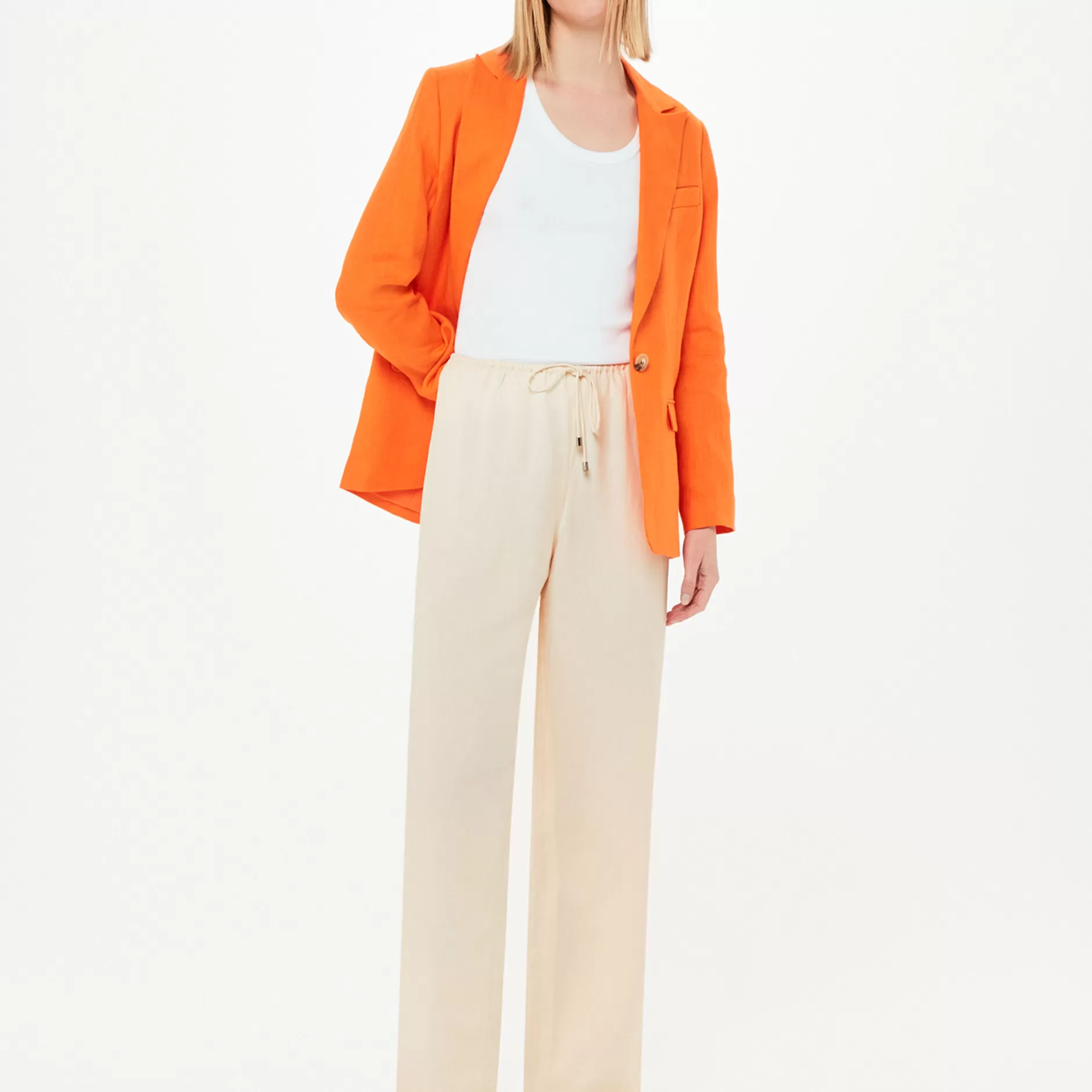 Women Whistles Trousers | Anika Tie Front Trouser