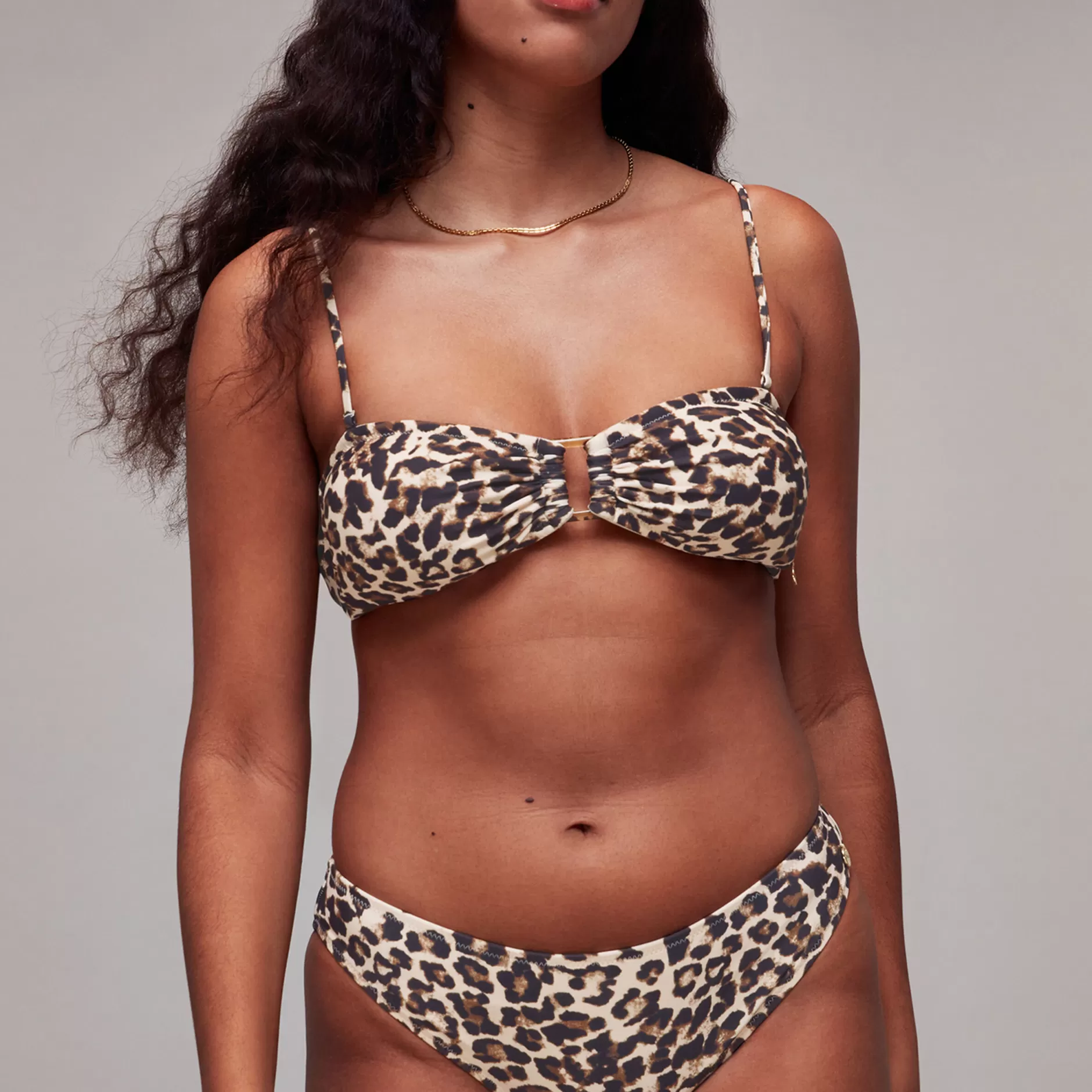 Women Whistles Swimwear | Animal Printed Bikini Bottom