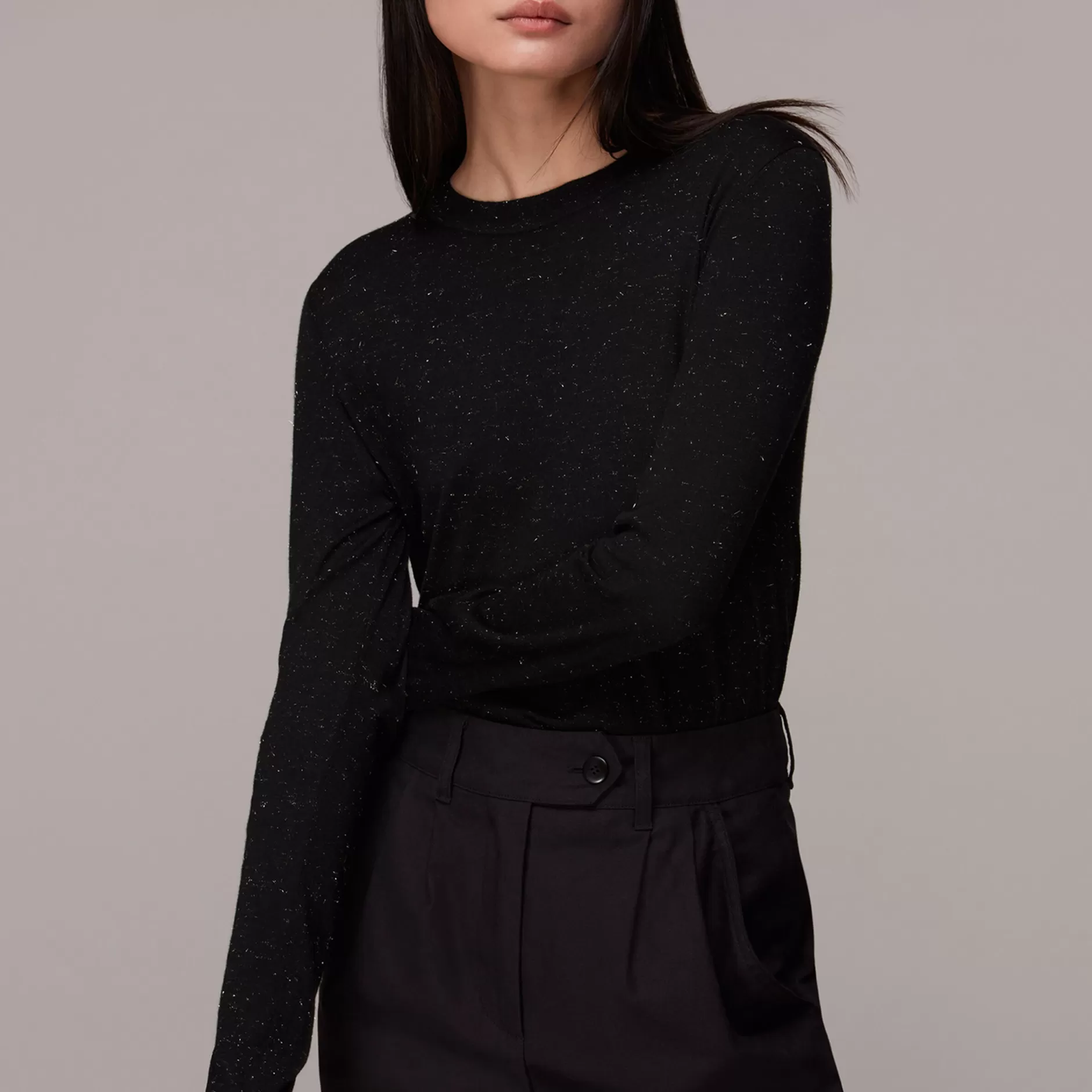 Women Whistles Knitwear | Annie Sparkle Crew Neck