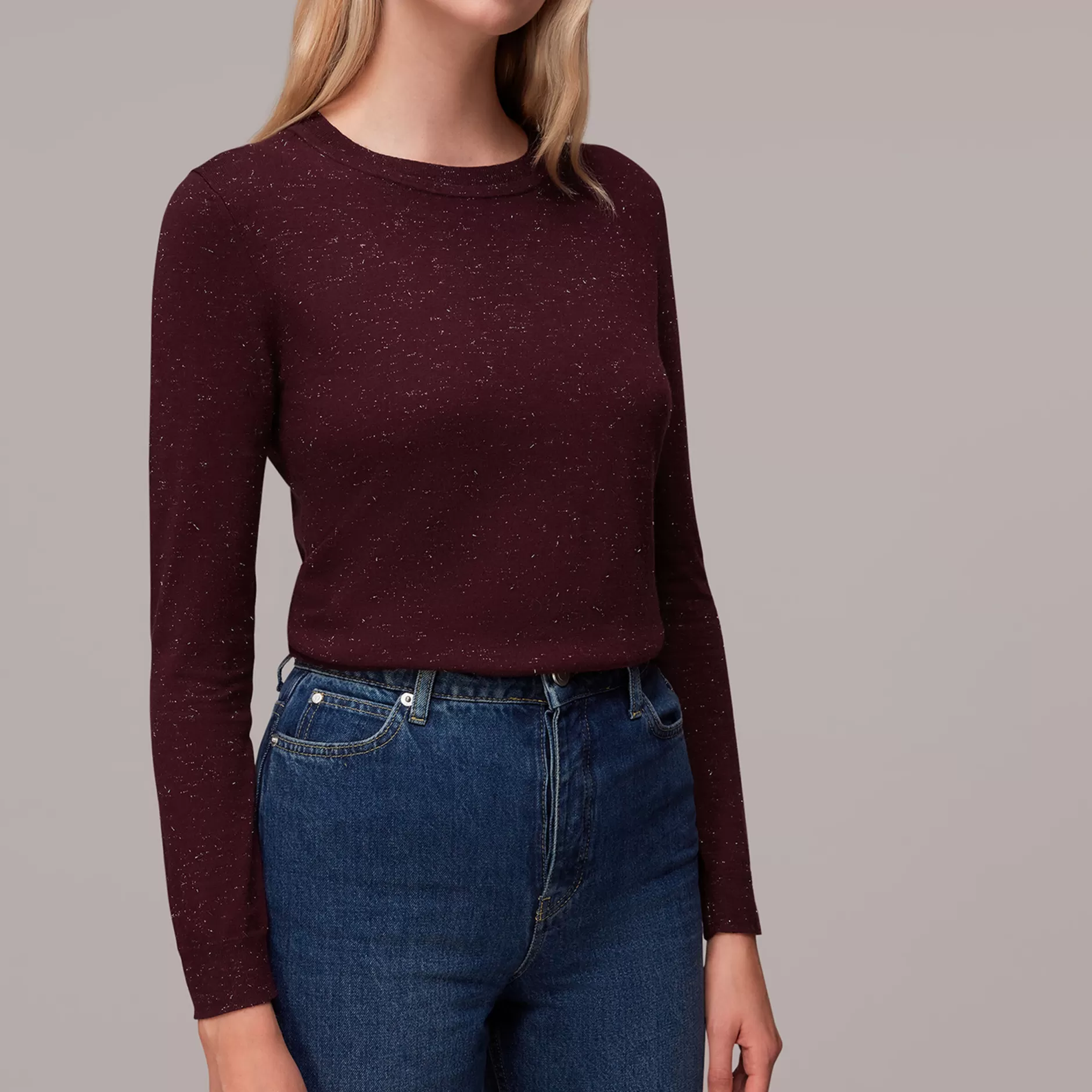 Women Whistles Knitwear | Annie Sparkle Crew Neck