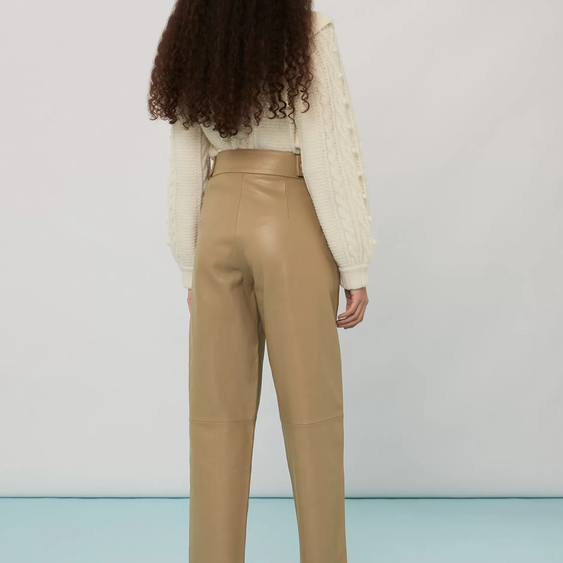 Women Whistles Trousers | Arden Panelled Leather Trouser