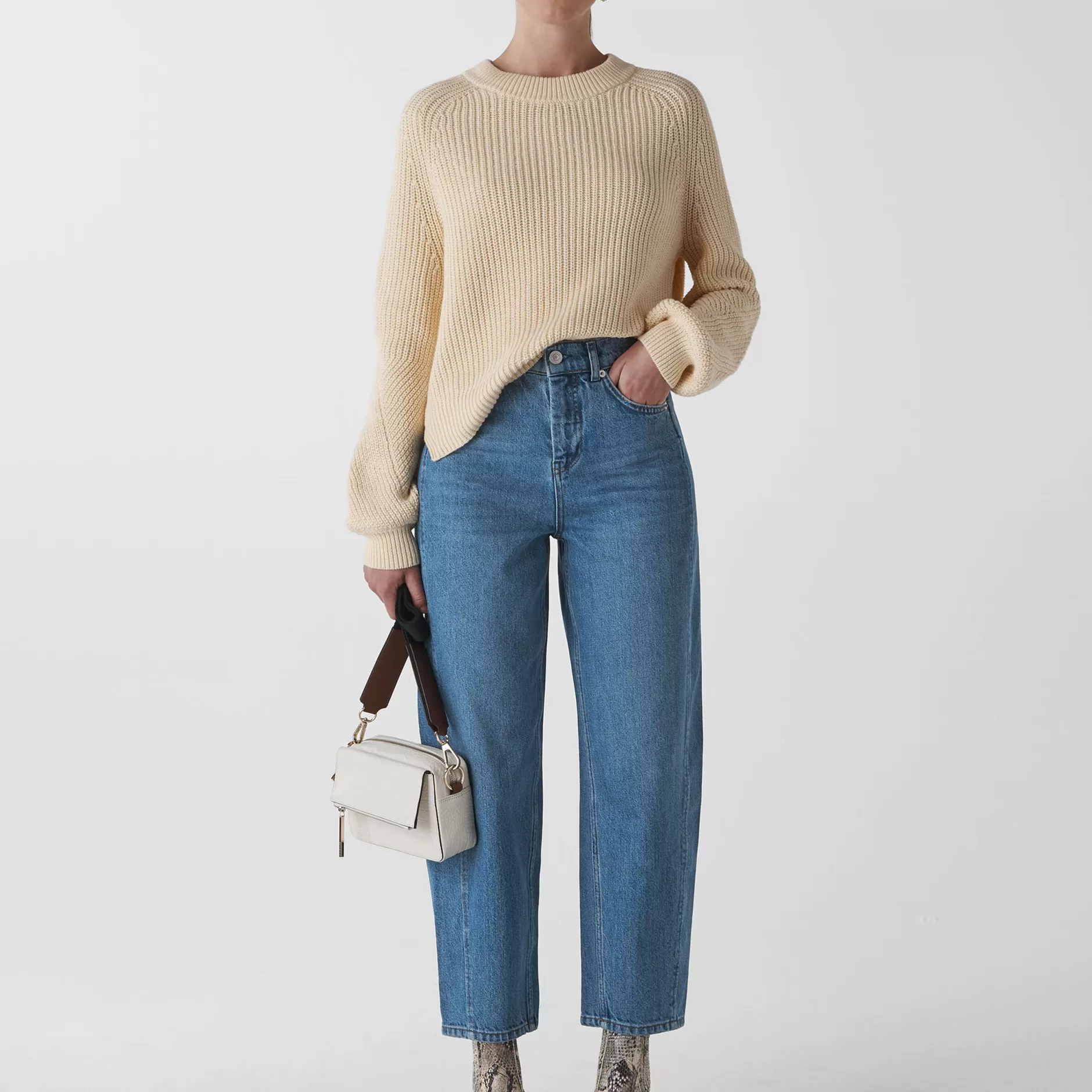 Women Whistles Trousers | Authentic Barrel Leg Jean