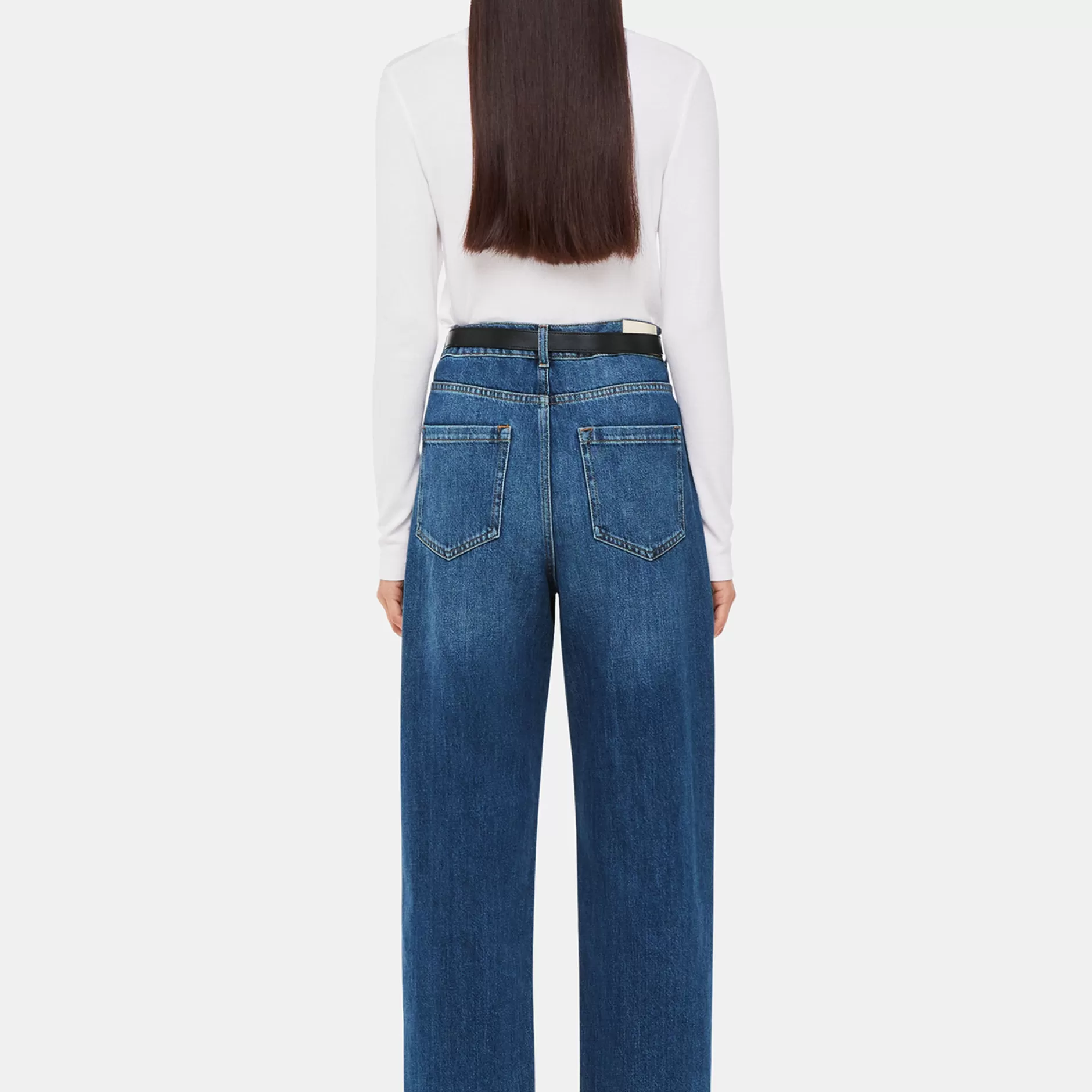 Women Whistles Trousers | Authentic Barrel Leg Jean