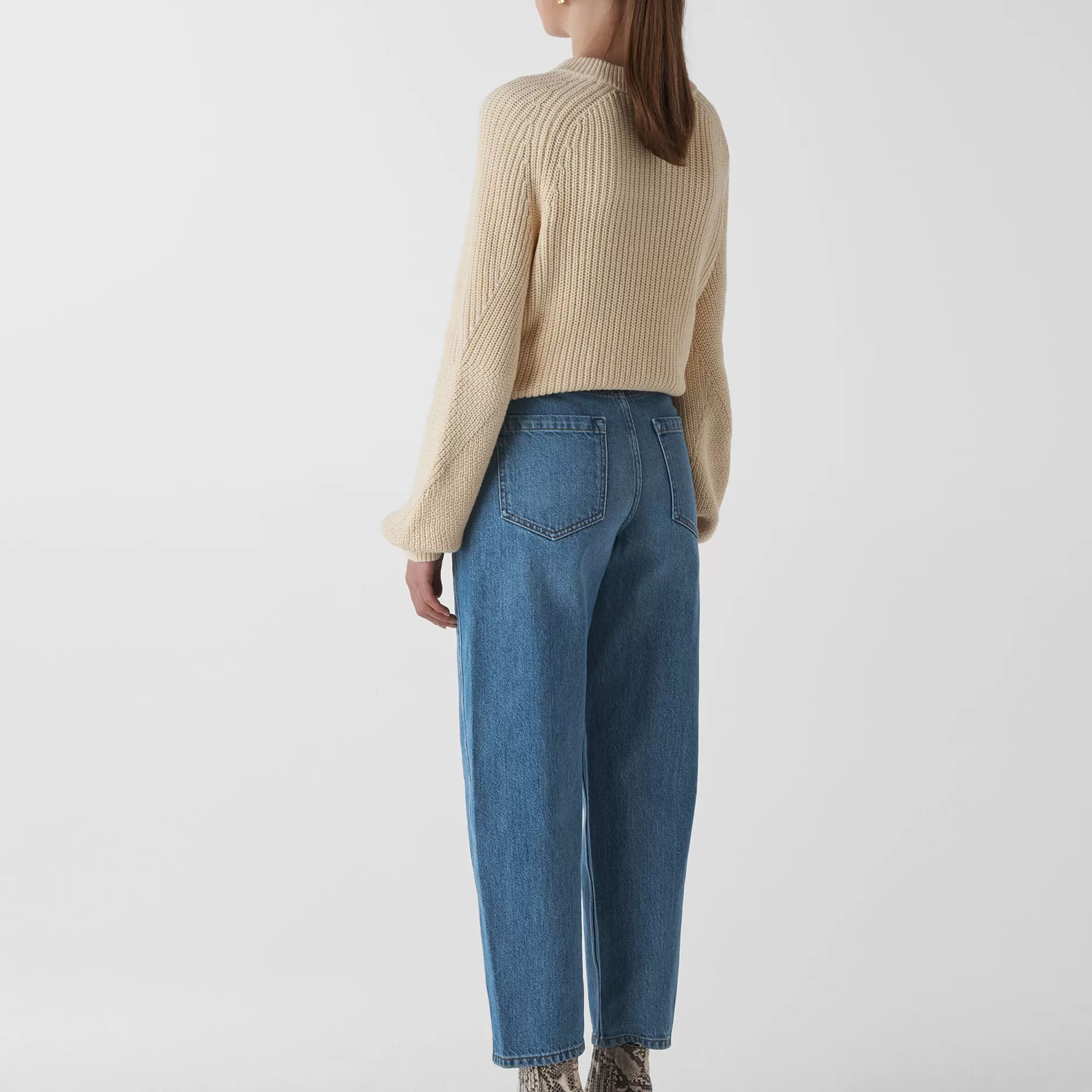 Women Whistles Trousers | Authentic Barrel Leg Jean