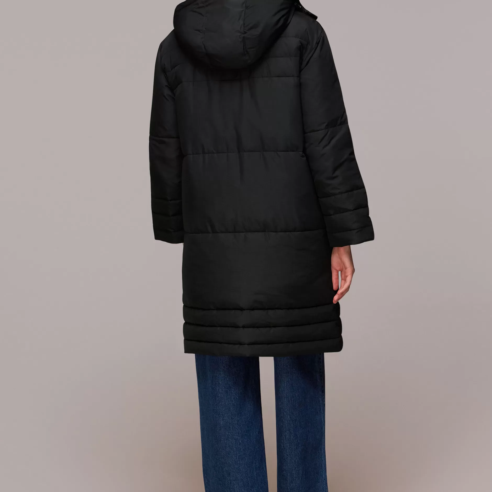 Women Whistles Coats | Becky Longline Puffer