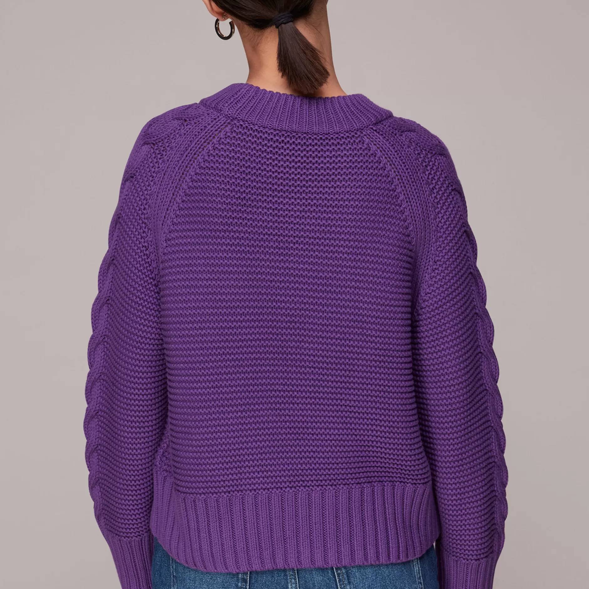 Women Whistles Knitwear | Cable Sweater