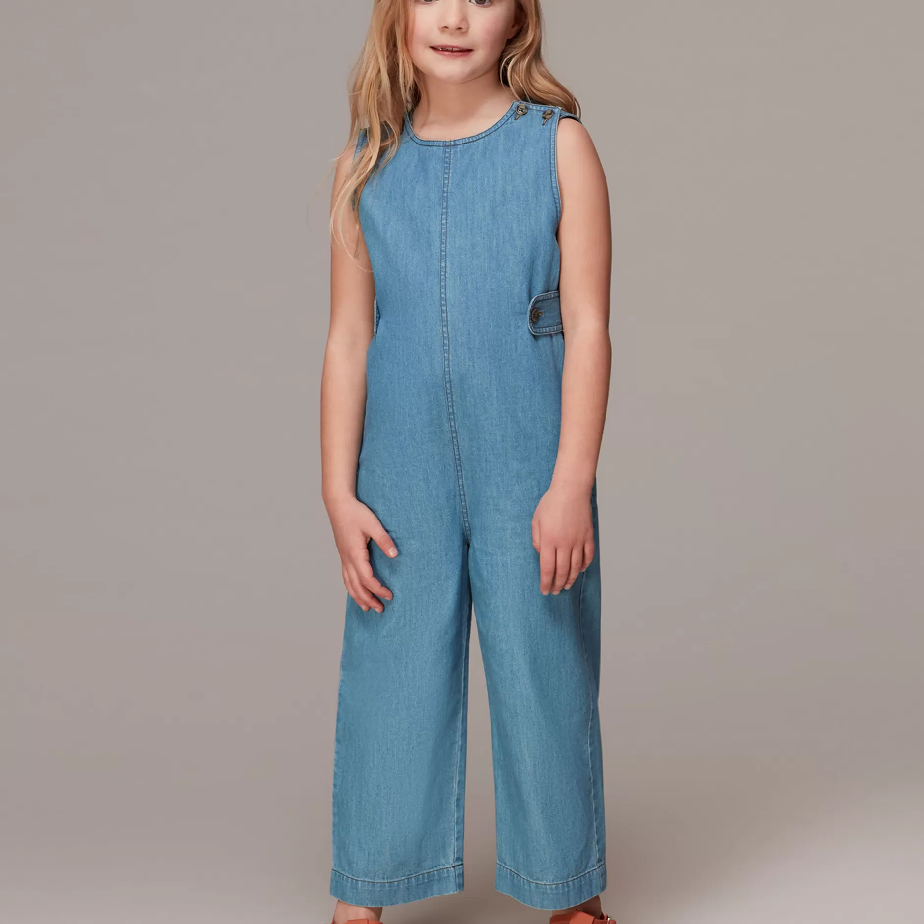 Women Whistles Jumpsuits | Chambray Sydney Jumpsuit