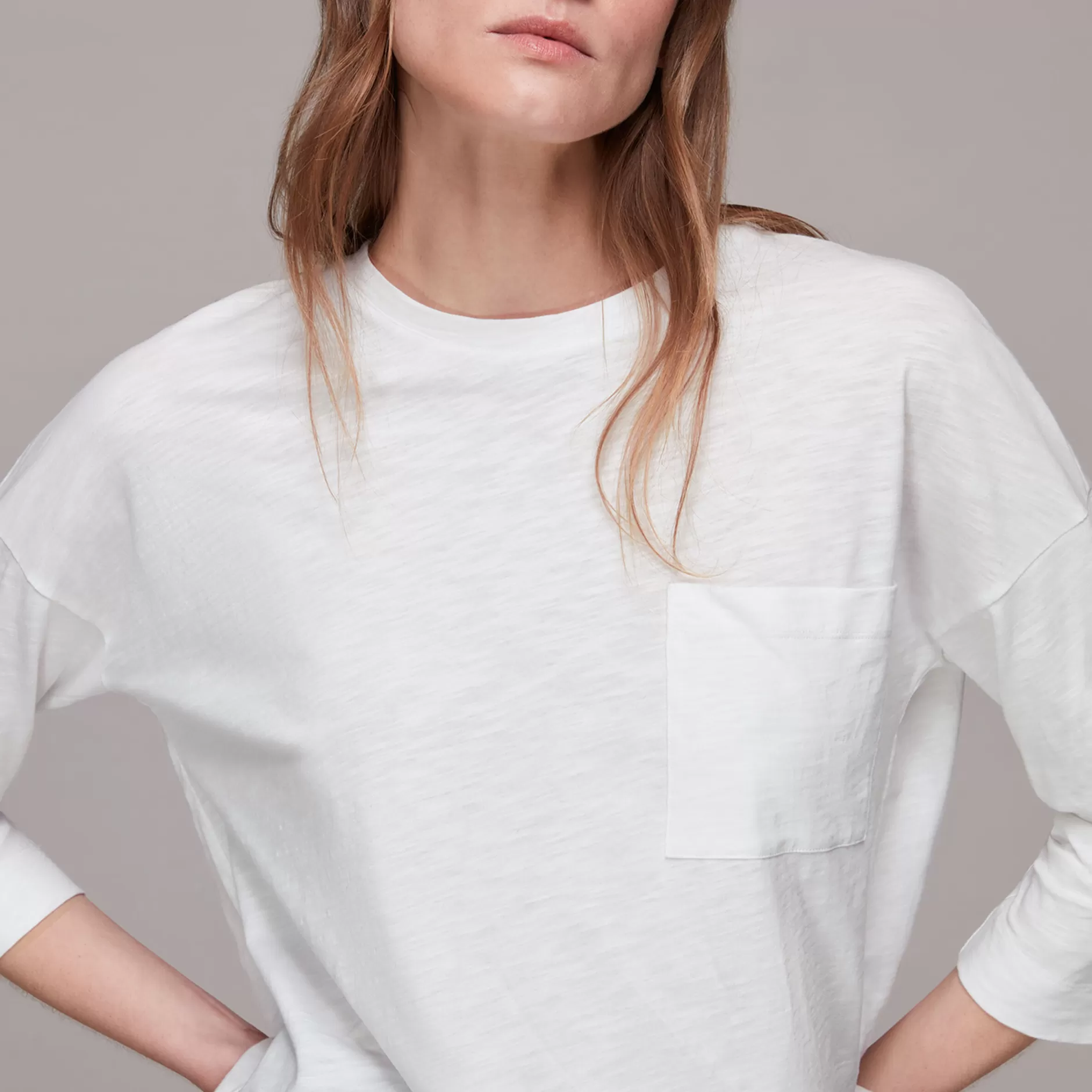 Women Whistles T-Shirts | Cotton Patch Pocket Top