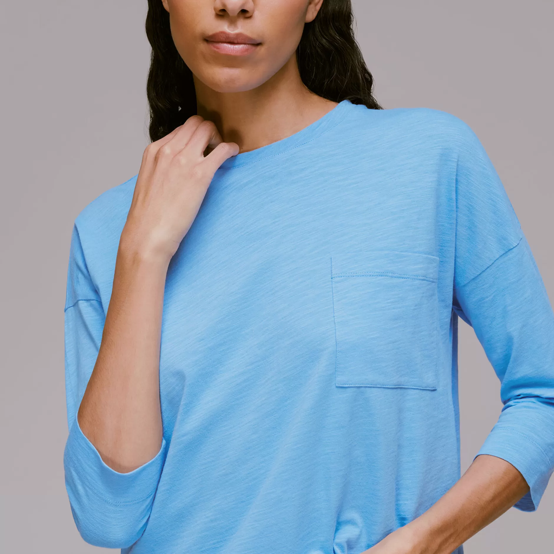 Women Whistles T-Shirts | Cotton Patch Pocket Top