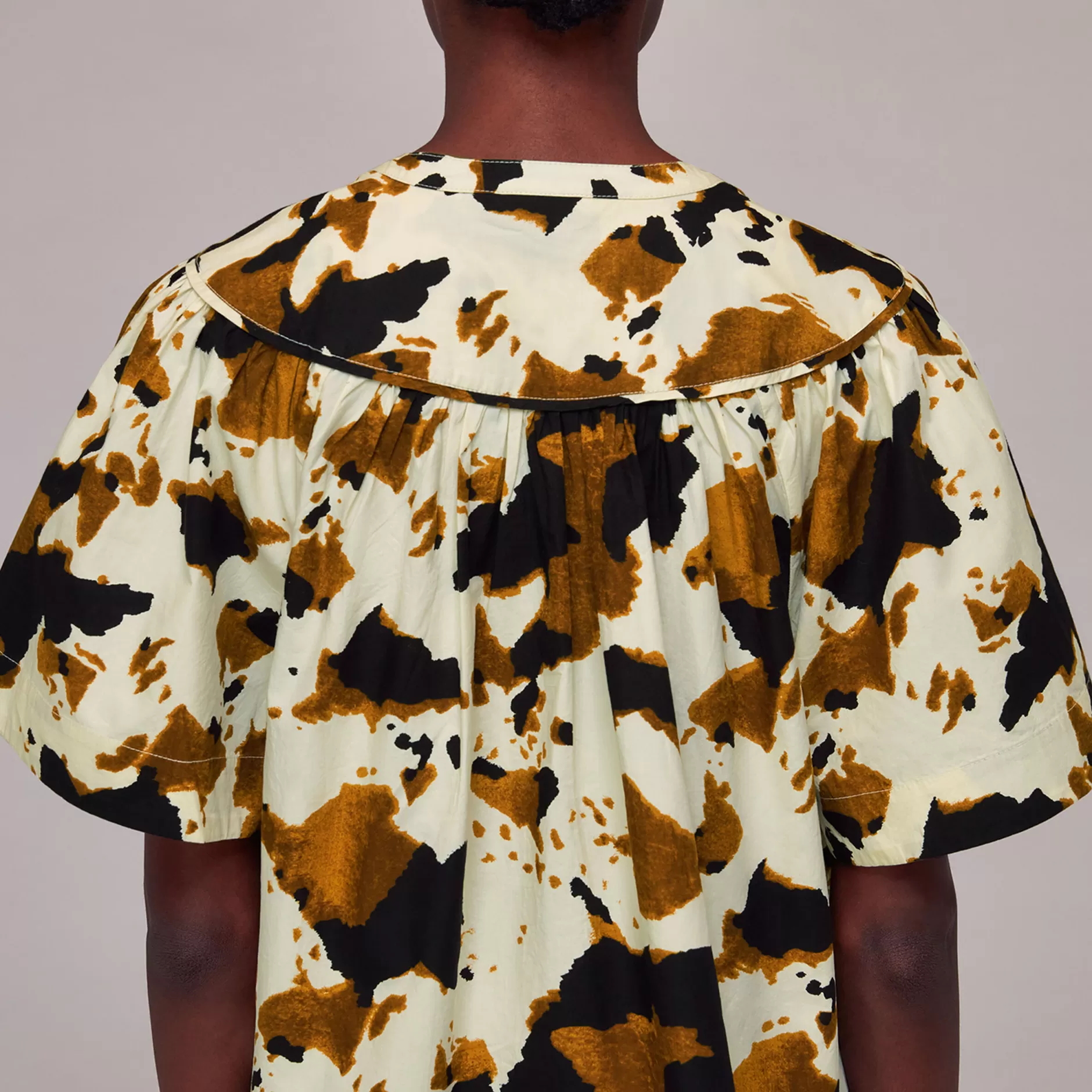 Women Whistles Tops | Cow Print Izzy Trapeze Top