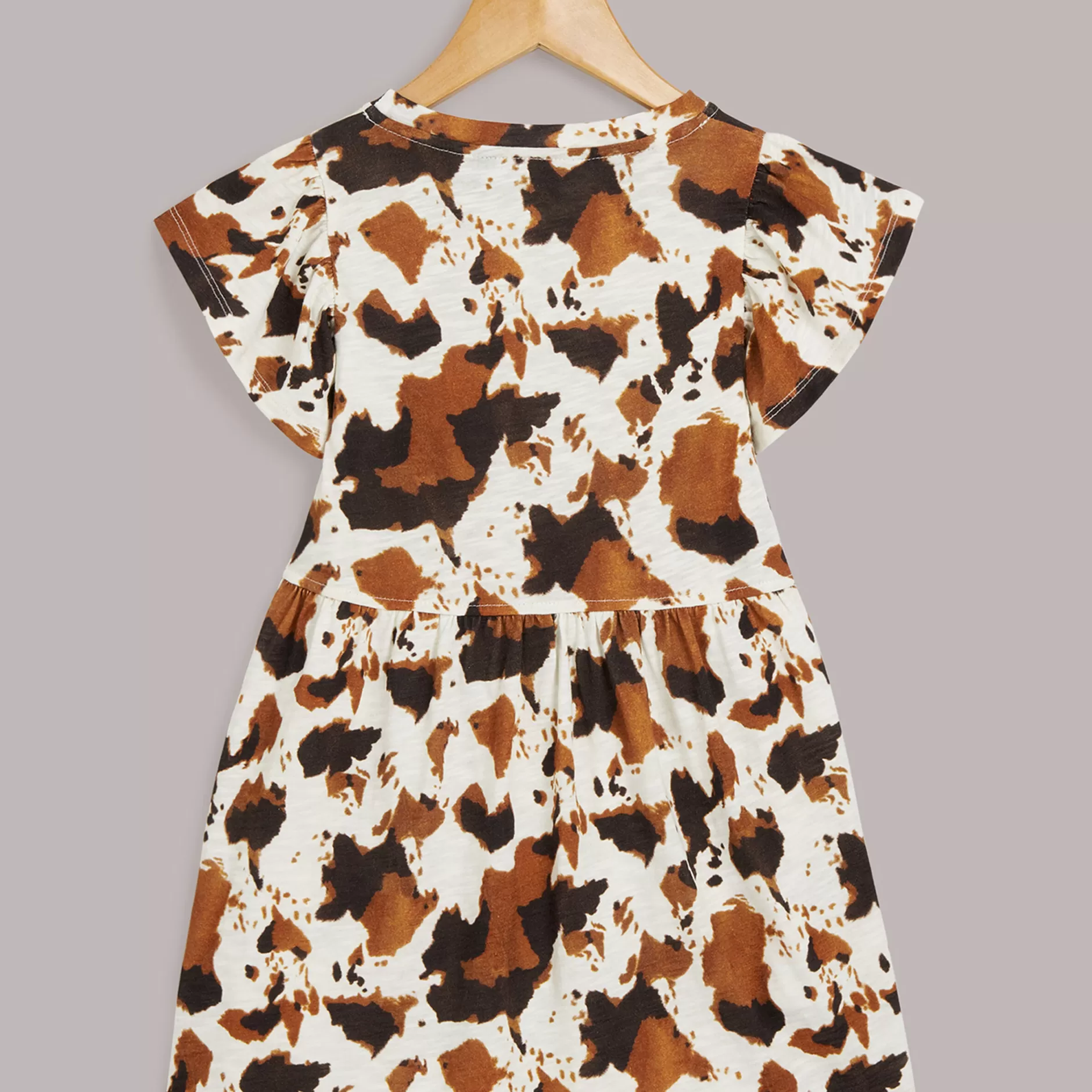 Women Whistles Dresses | Cow Print Piper Jersey Dress