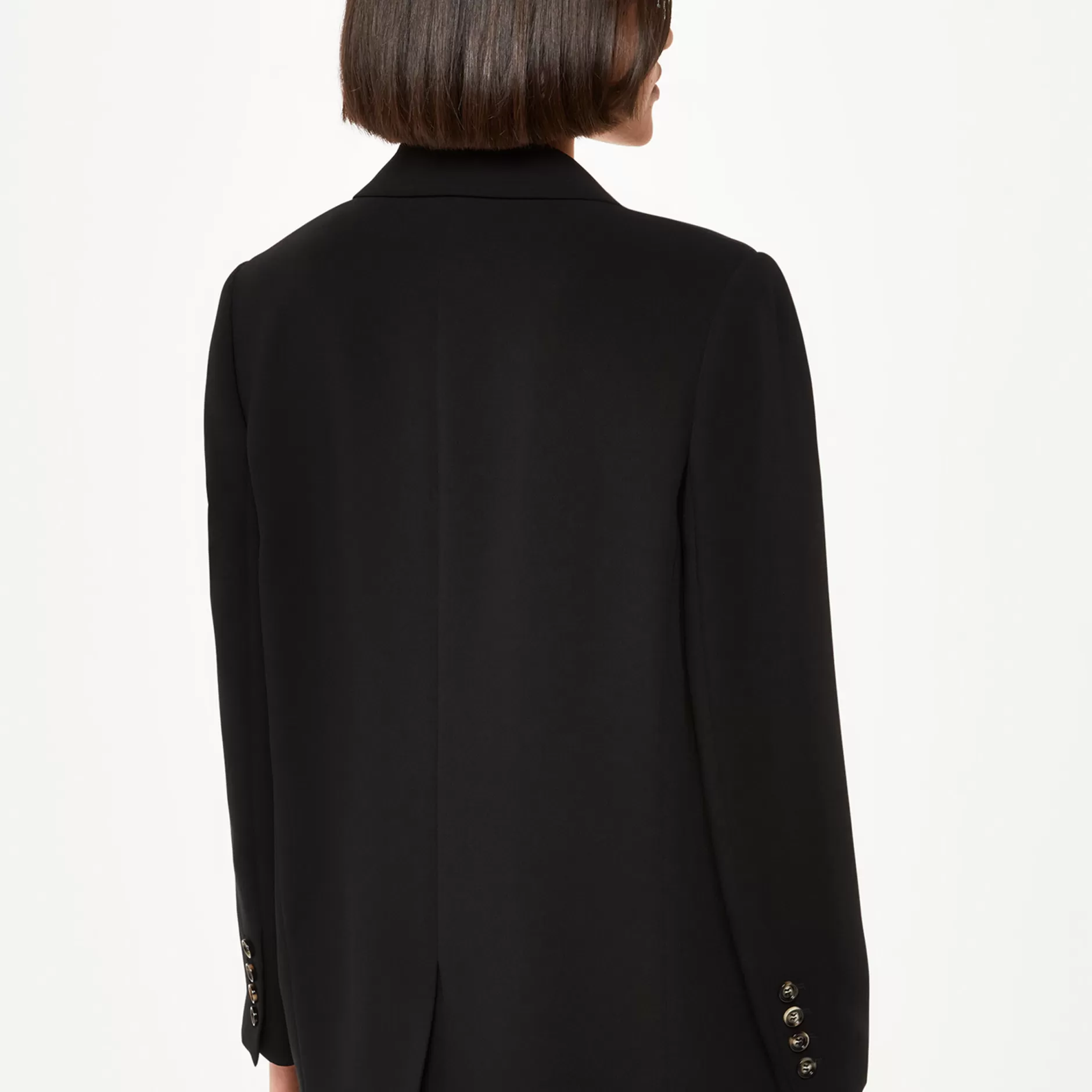 Women Whistles Tailoring | Crepe Boyfriend Blazer