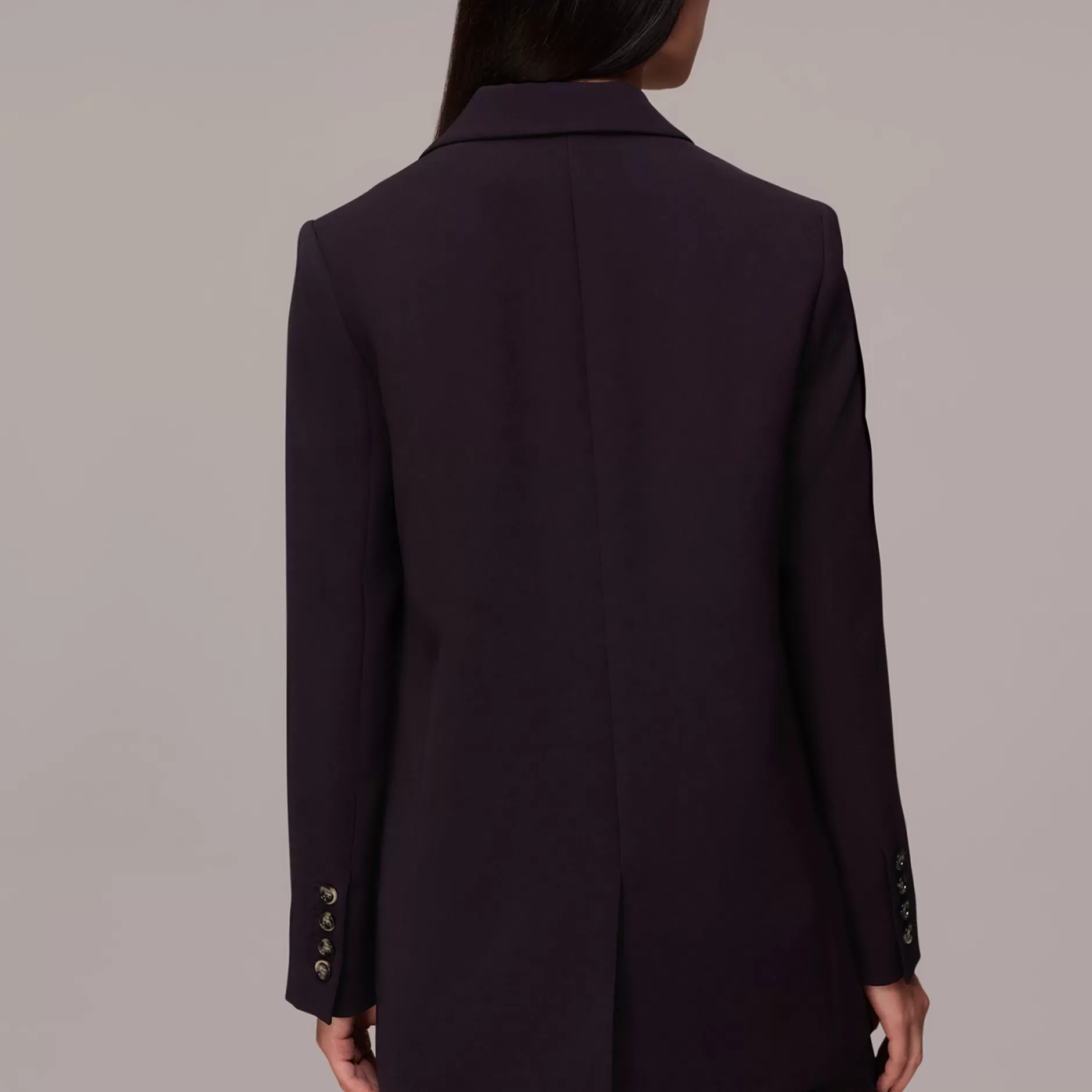 Women Whistles Tailoring | Crepe Boyfriend Blazer