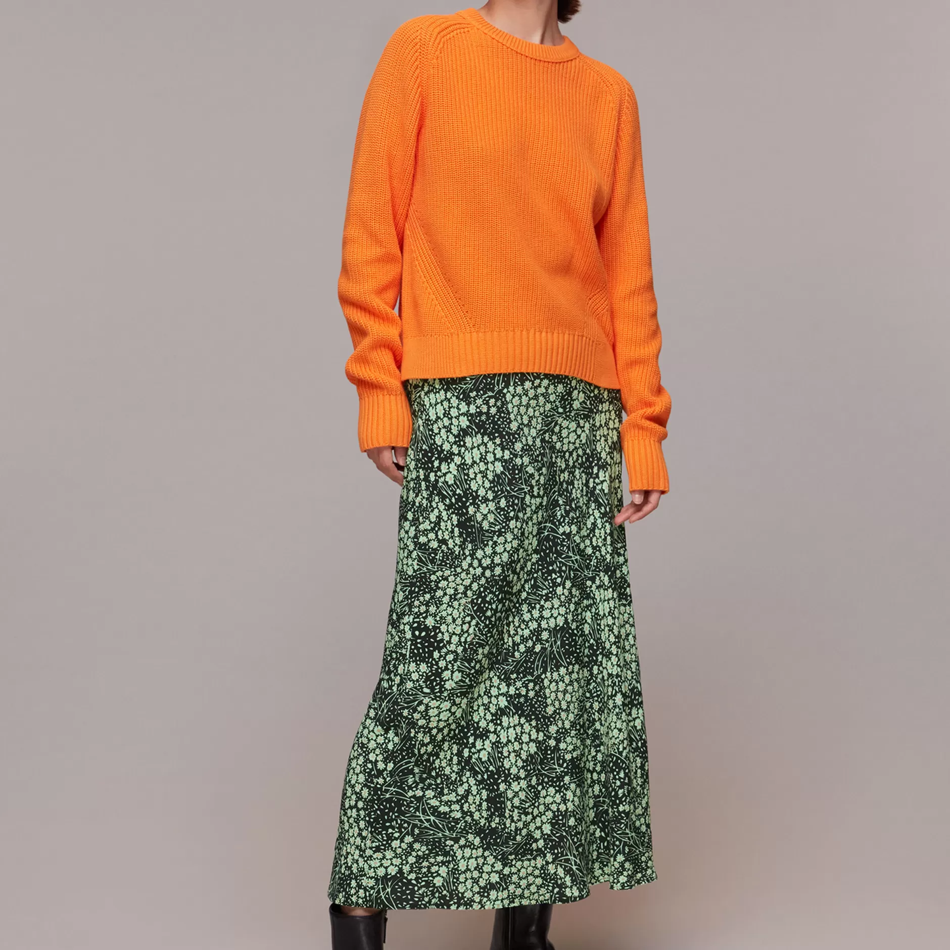 Women Whistles Skirts | Daisy Meadow Bias Cut Skirt