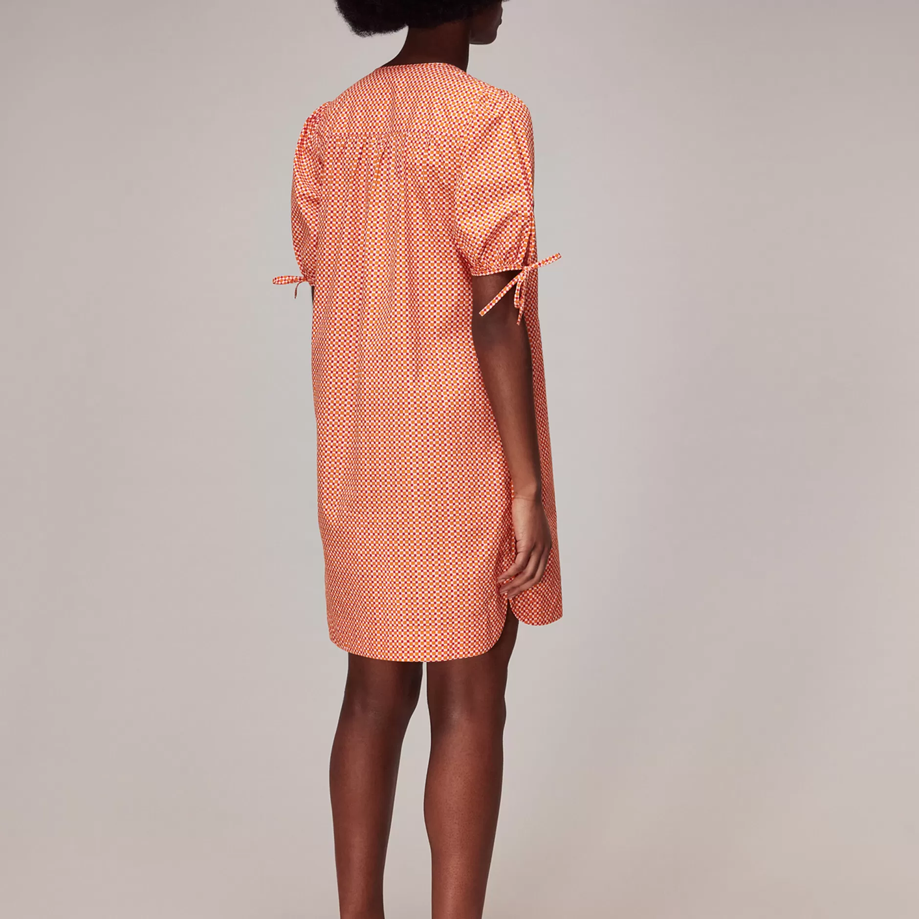 Women Whistles Dresses | Ditsy Square Button Up Dress