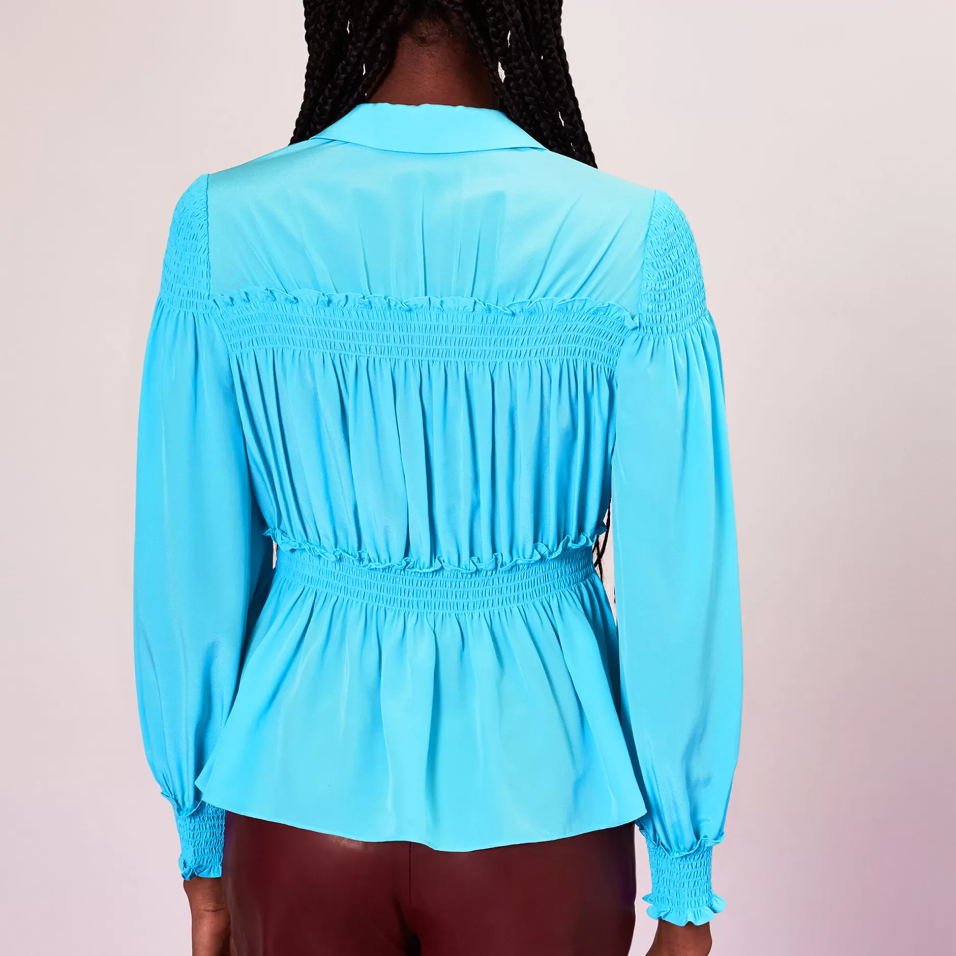 Women Whistles Tops | Eleanor Tie Front Shirt