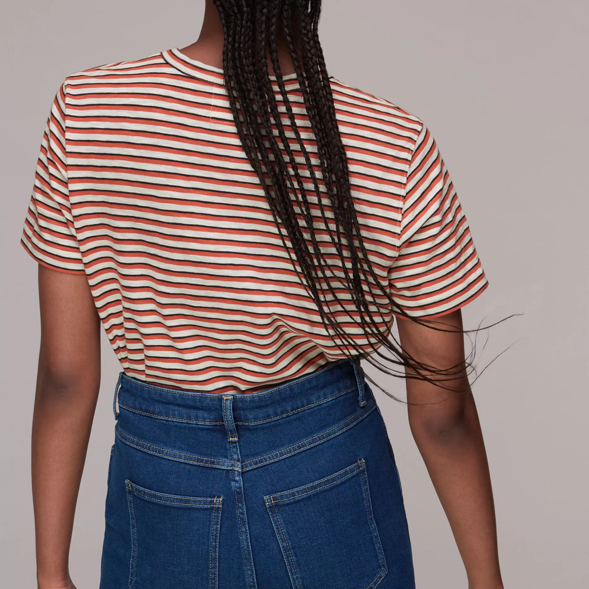 Women Whistles T-Shirts | Emily Ultimate Stripe Tee