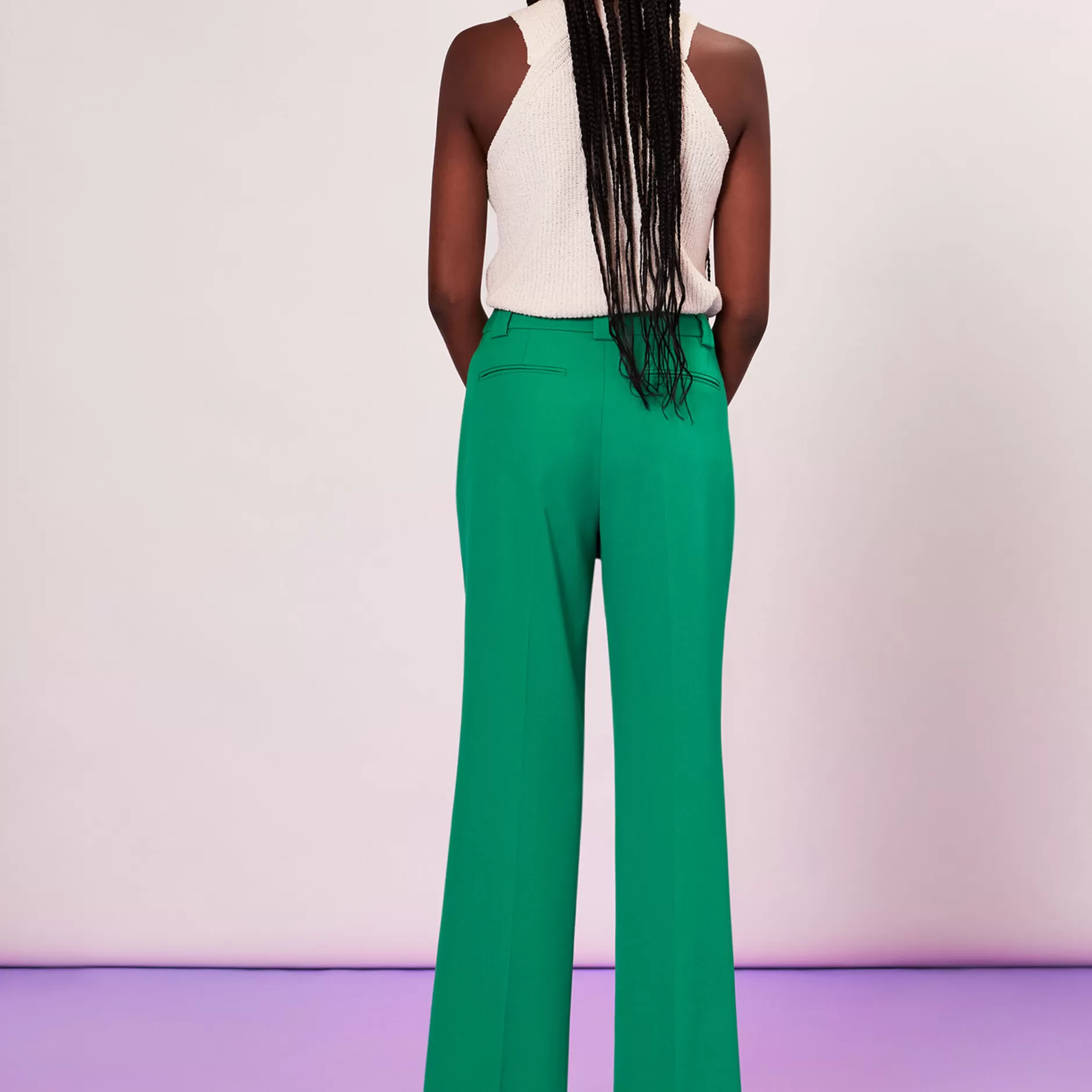 Women Whistles Trousers | Flora Slim Tailored Pant