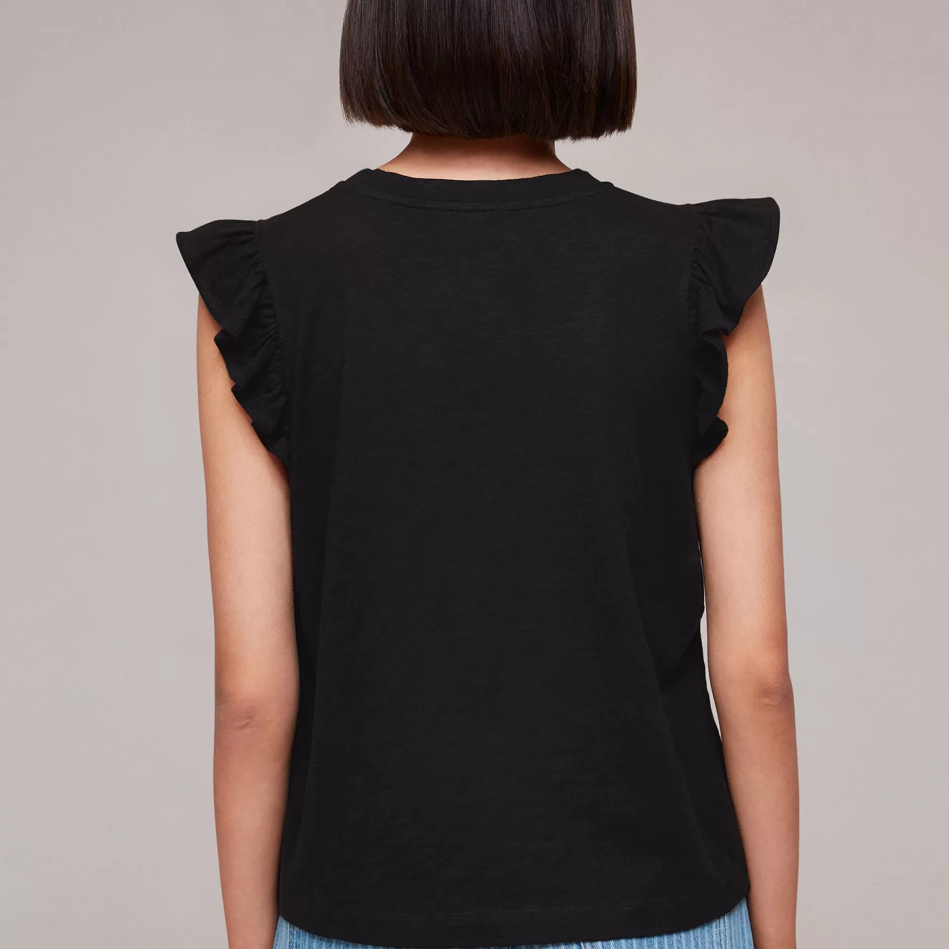 Women Whistles T-Shirts | Frill Cap Sleeve T-Shirt