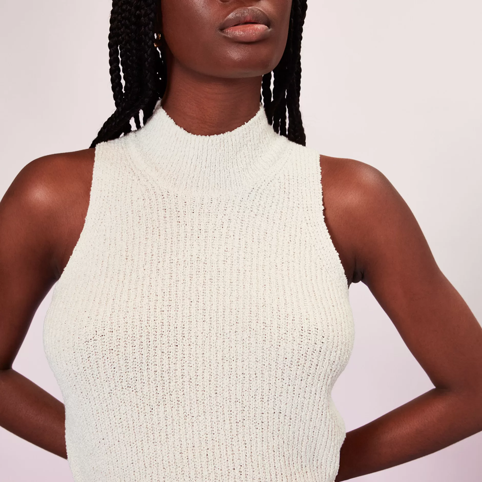 Women Whistles Knitwear | High Neck Knit