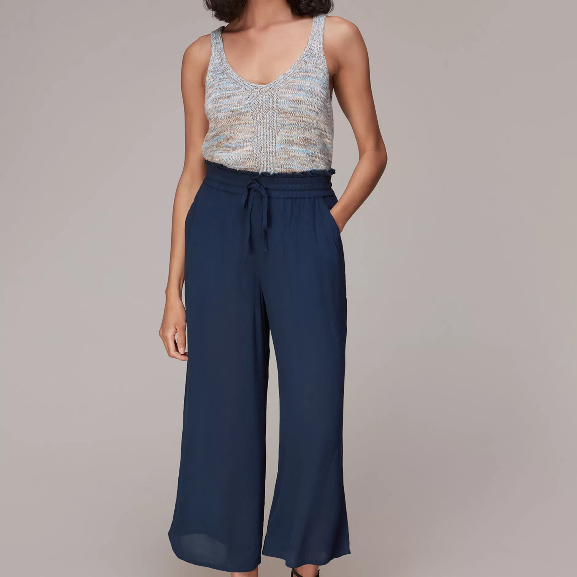 Women Whistles Trousers | Imogen Fluid Cropped Trouser