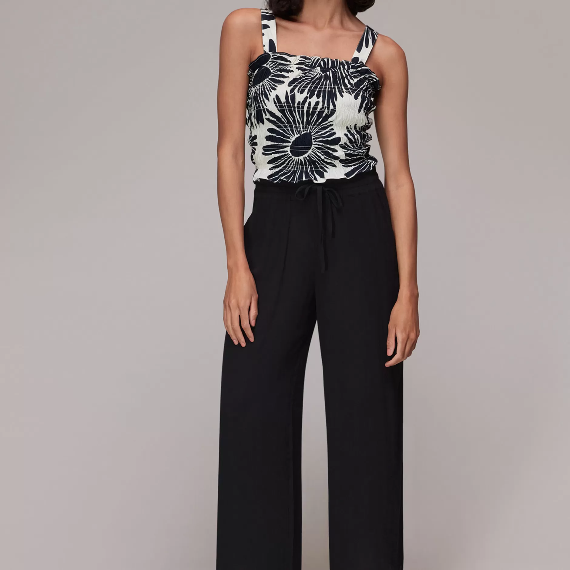 Women Whistles Trousers | Imogen Fluid Cropped Trouser