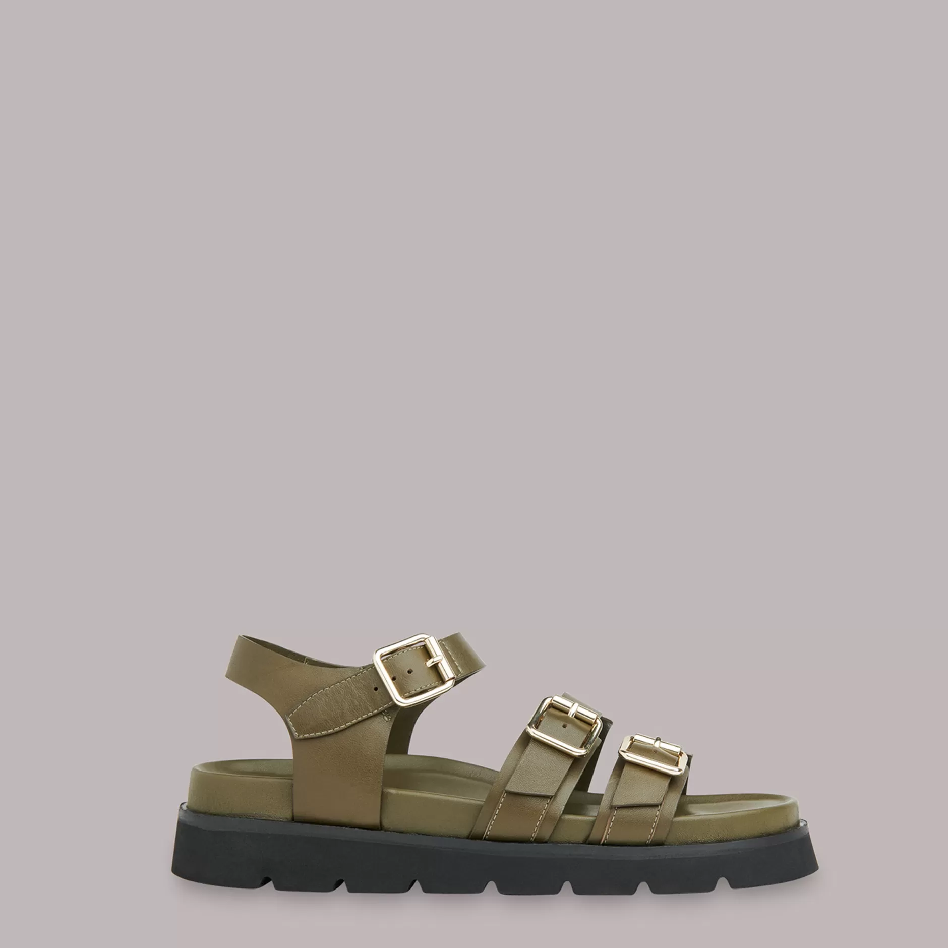 Women Whistles Sandals | Jemma Triple Buckle Sandal