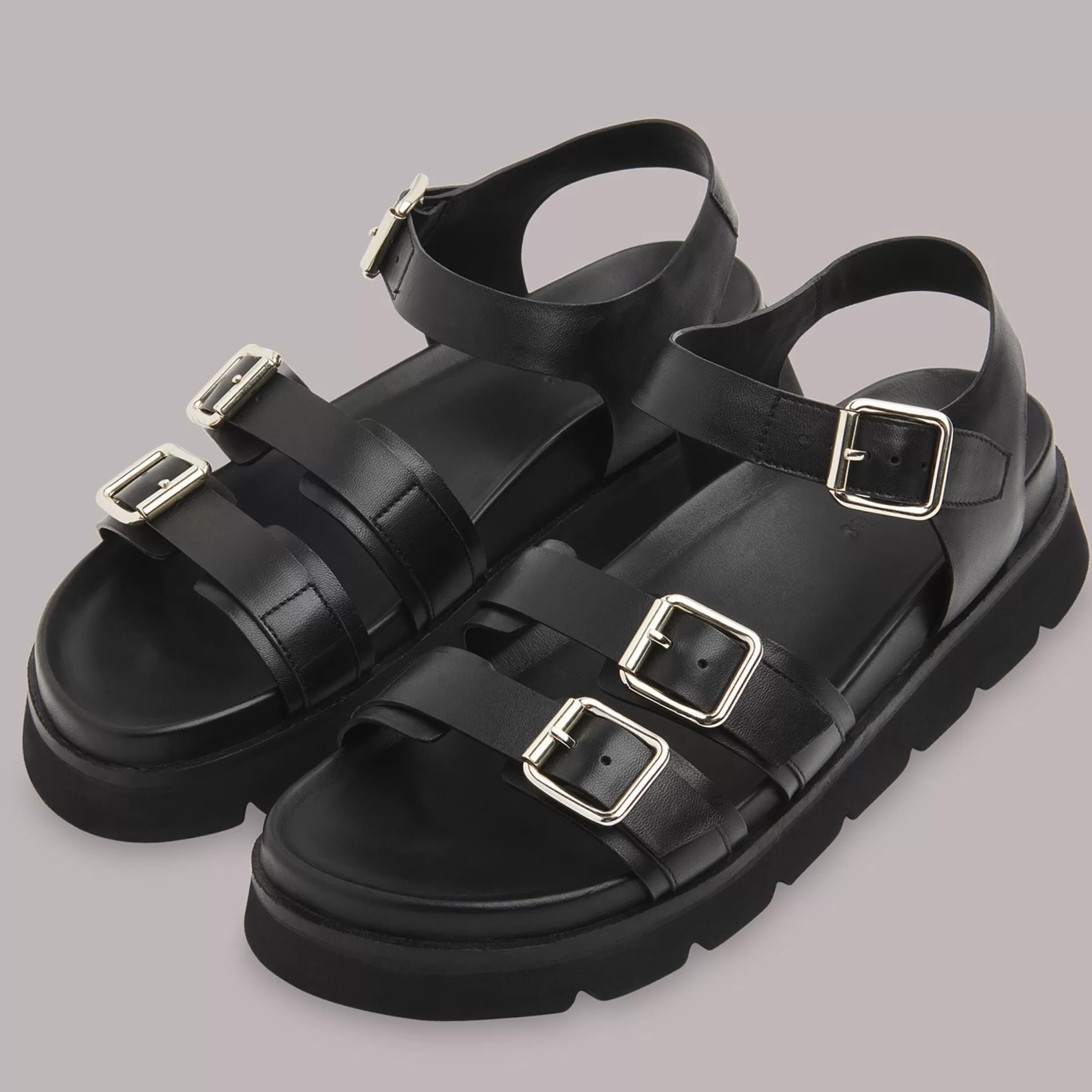 Women Whistles Sandals | Jemma Triple Buckle Sandal