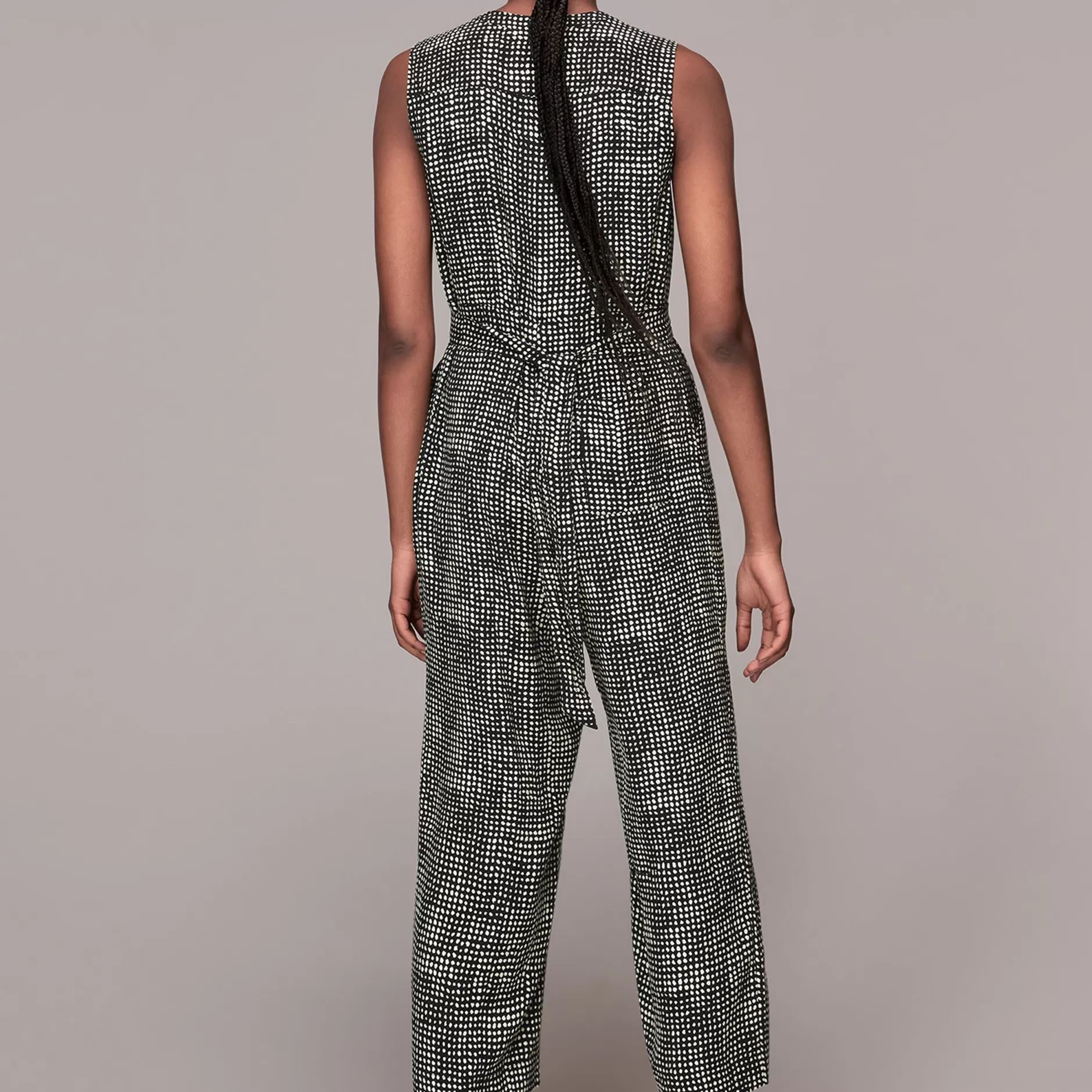 Women Whistles Jumpsuits | Josie Spotted Check Jumpsuit