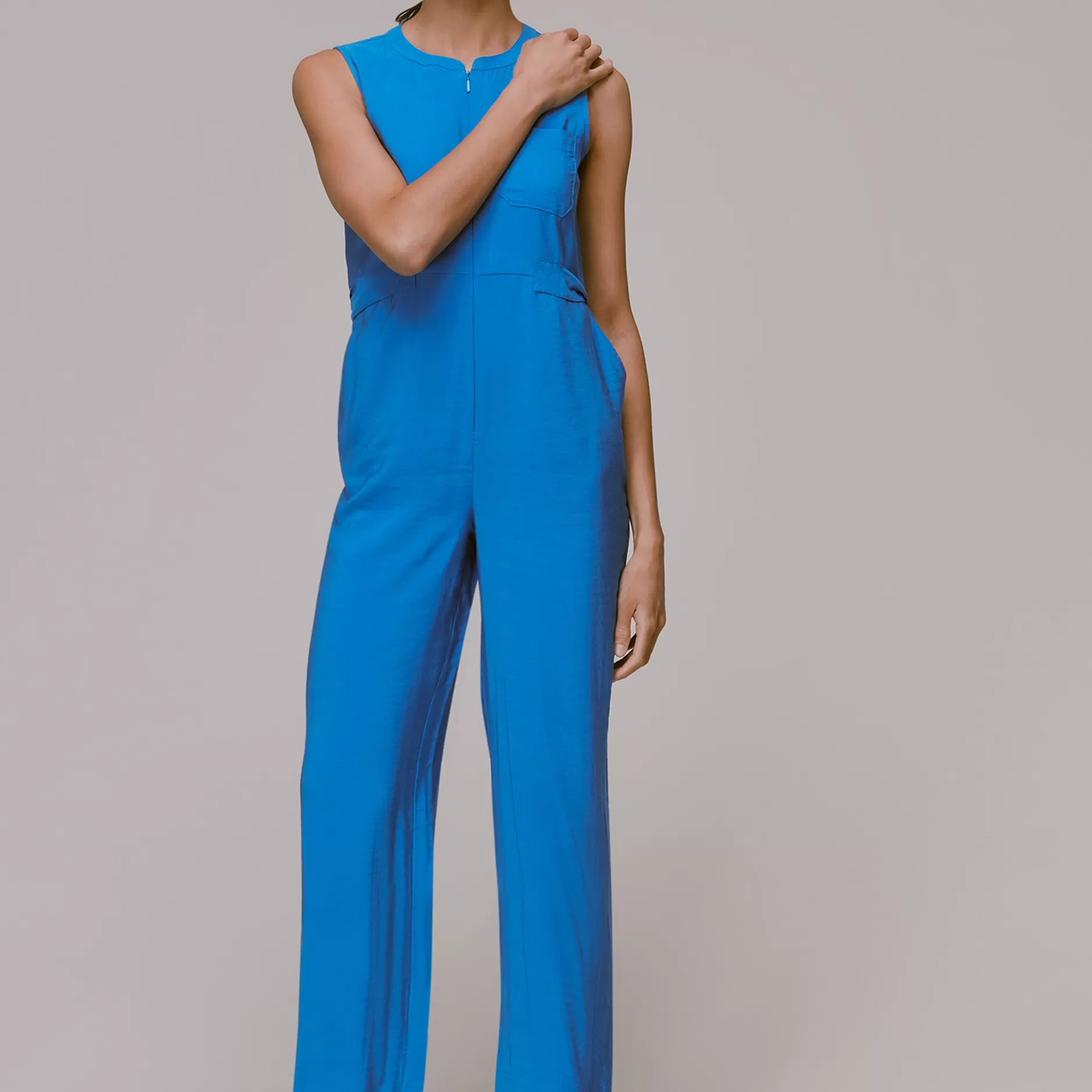 Women Whistles Jumpsuits | Josie Zip Front Jumpsuit