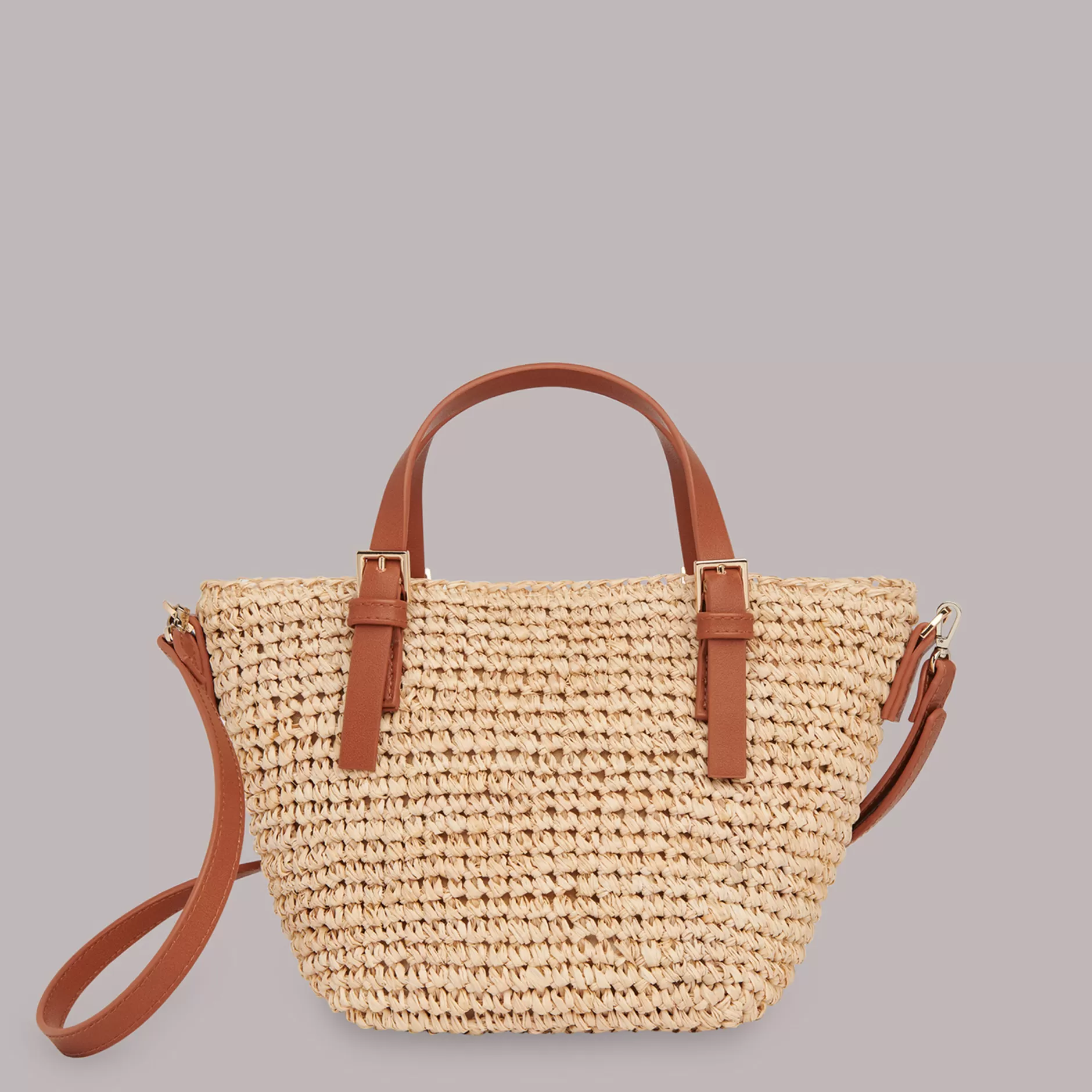 Women Whistles Shoulder Bags & Tote Bags | Kiki Mini Handle Straw Tote