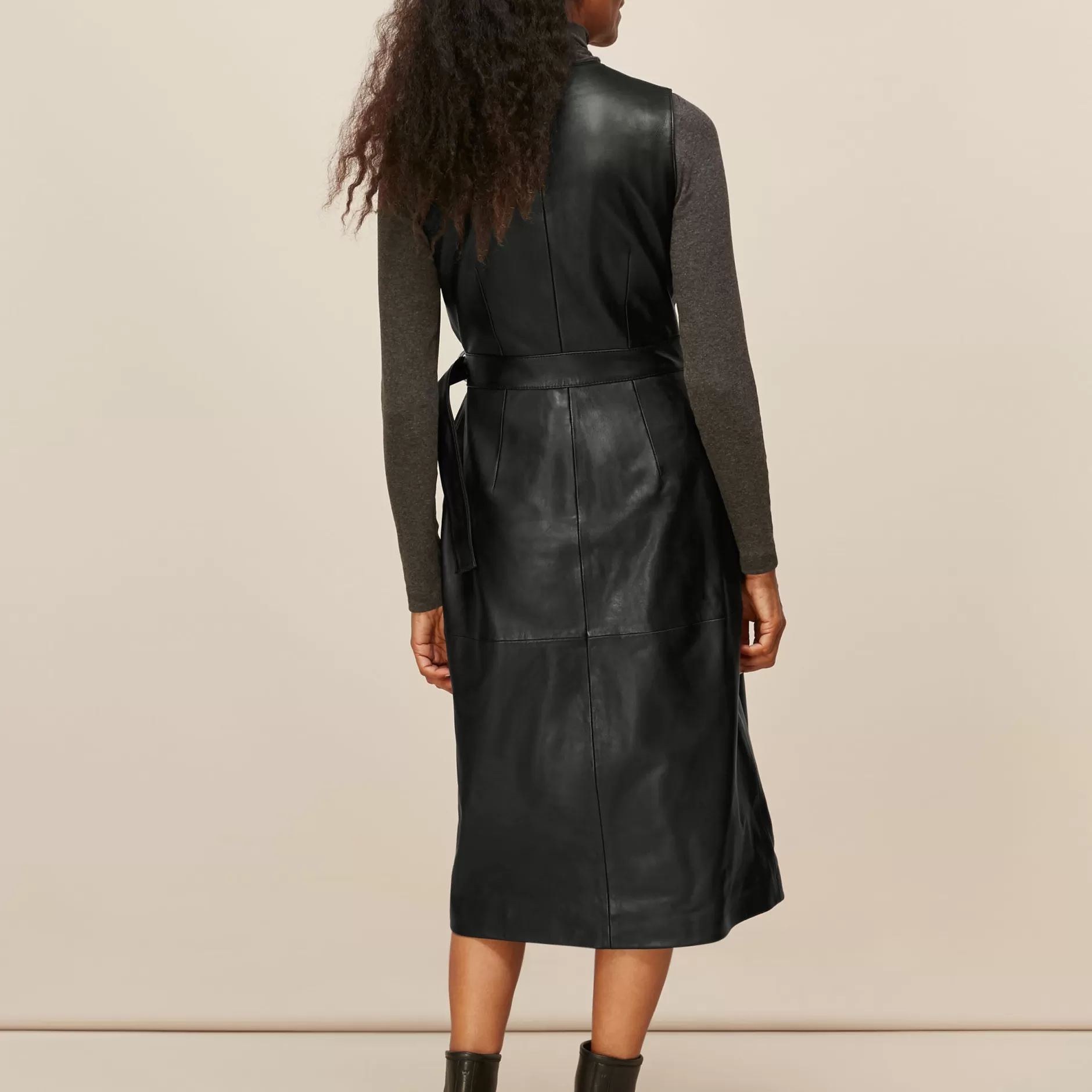 Women Whistles Dresses | Leather Shift Dress