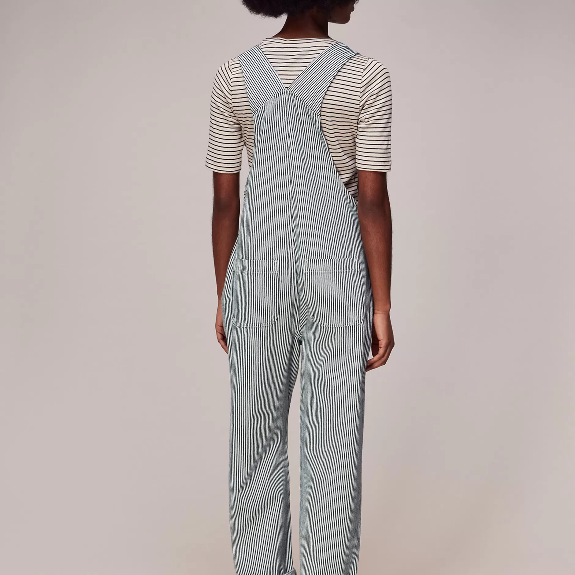 Women Whistles Jumpsuits | Leni Stripe Dungaree