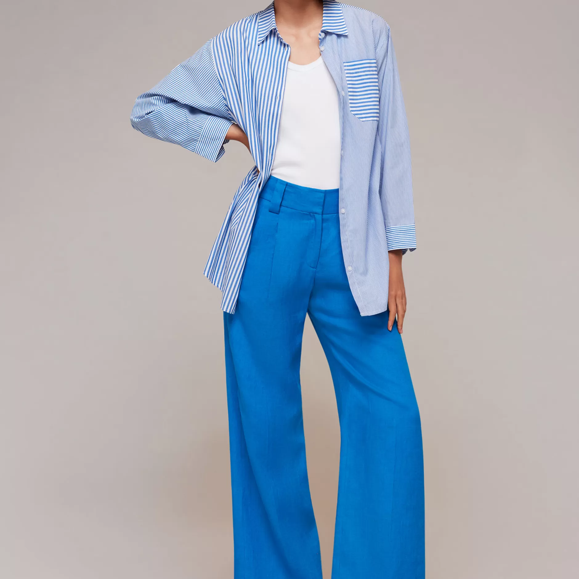 Women Whistles Trousers | Leonie Linen Trouser