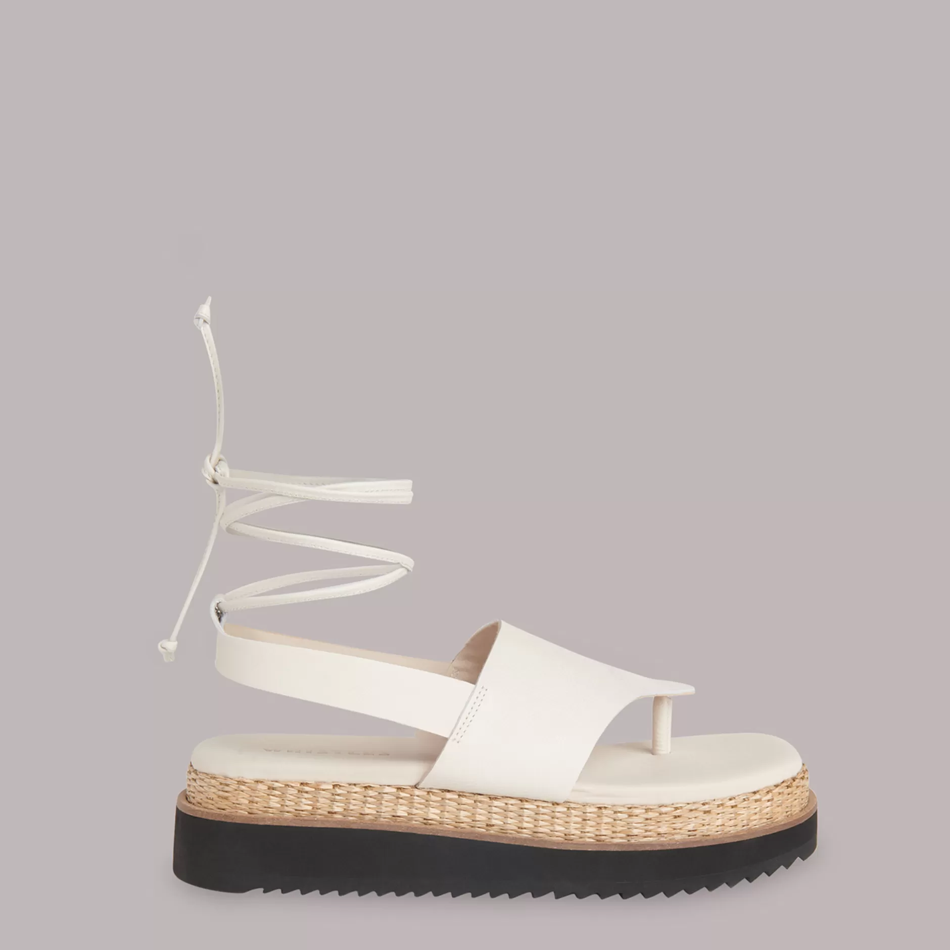 Women Whistles Sandals | Lia Raffia Platform Sandal