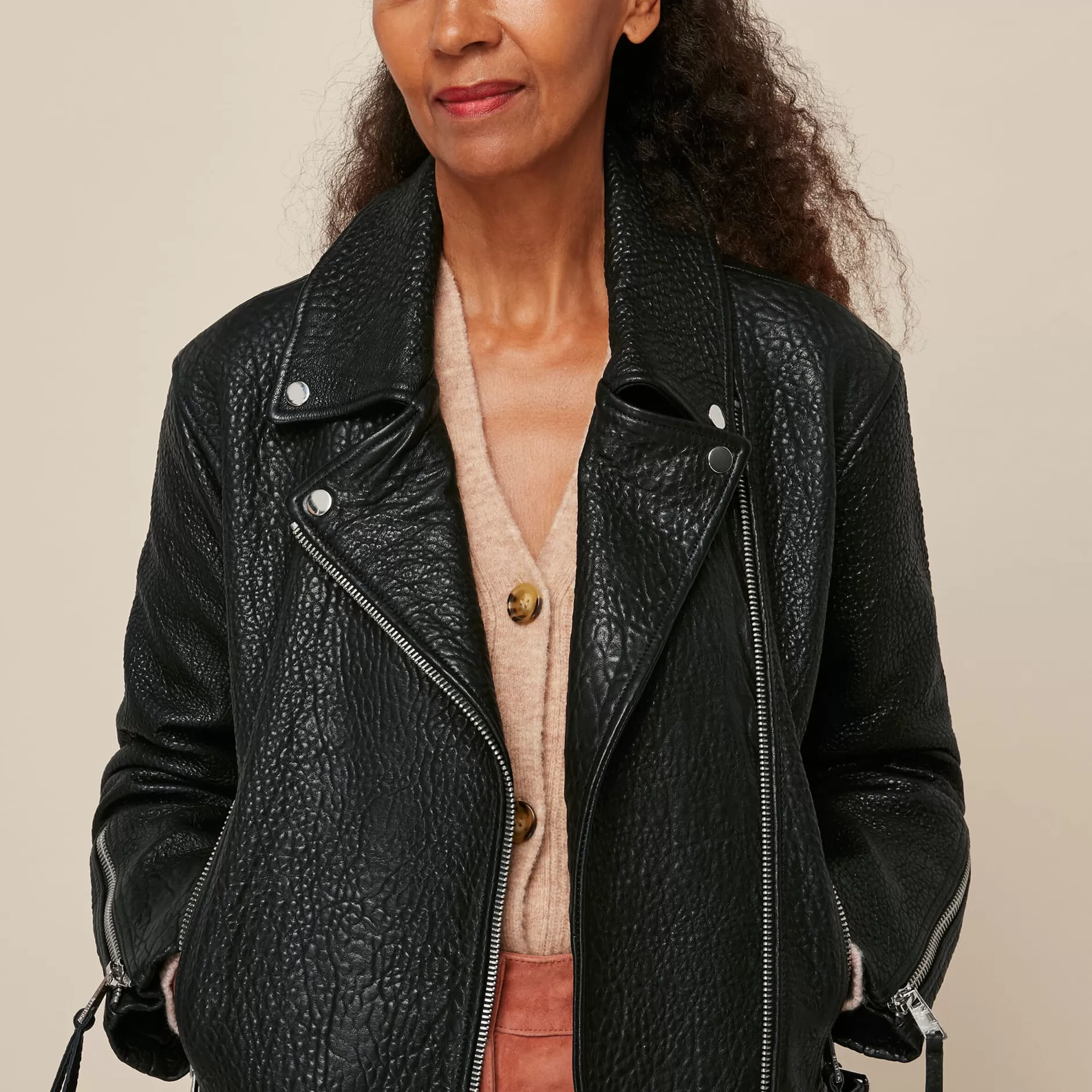 Women Whistles Jackets | Lily Easy Bubble Skin Biker