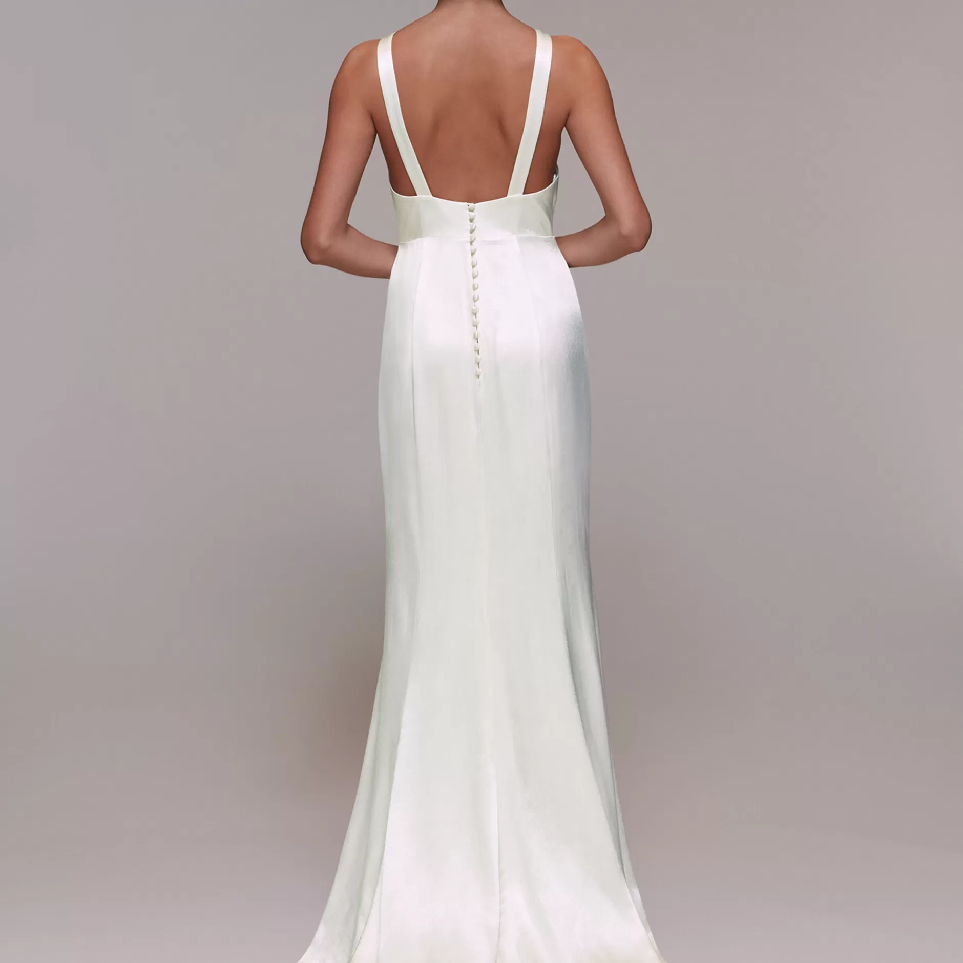 Women Whistles Dresses | Lina Satin Wedding Dress