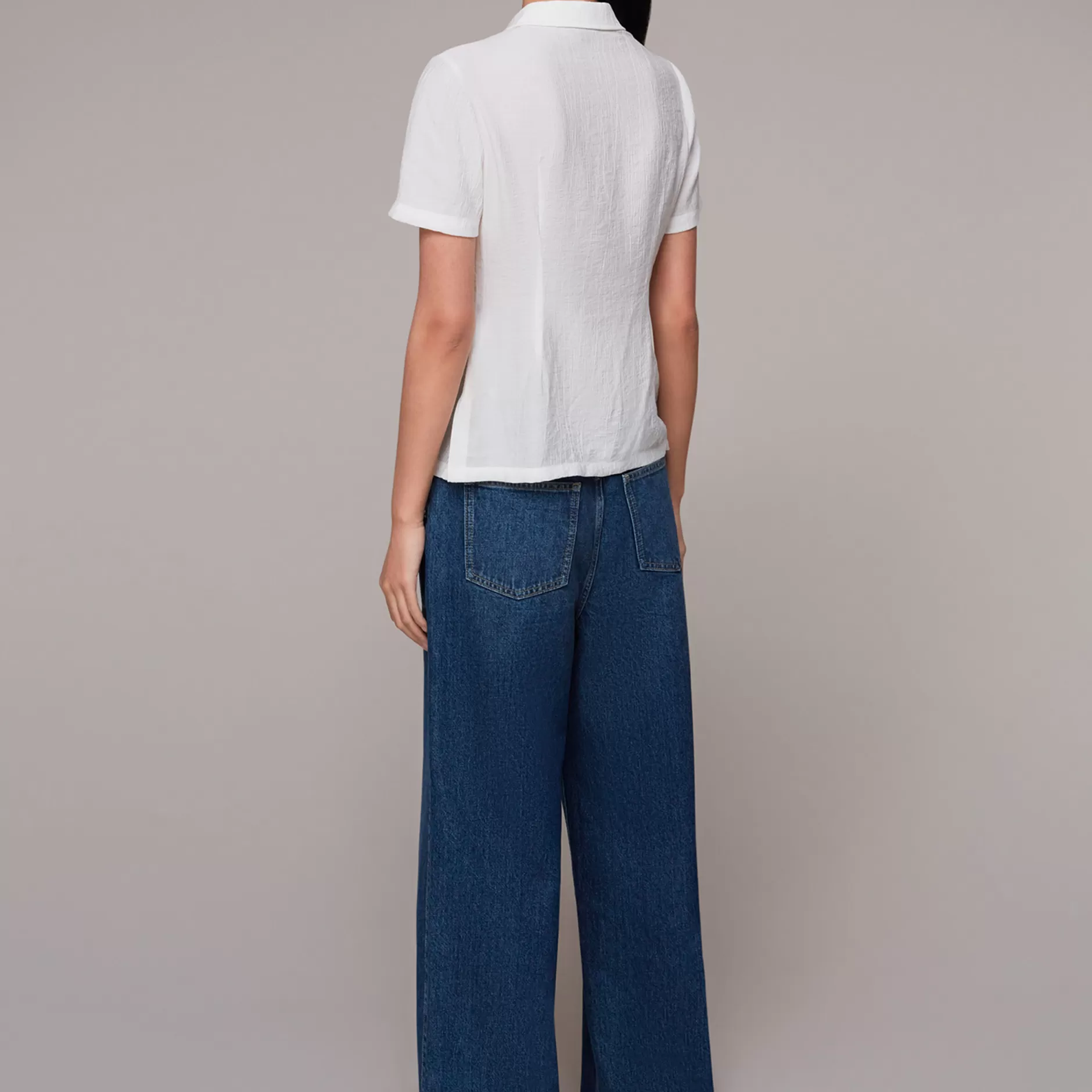 Women Whistles Tops | Lizzie Textured Shirt