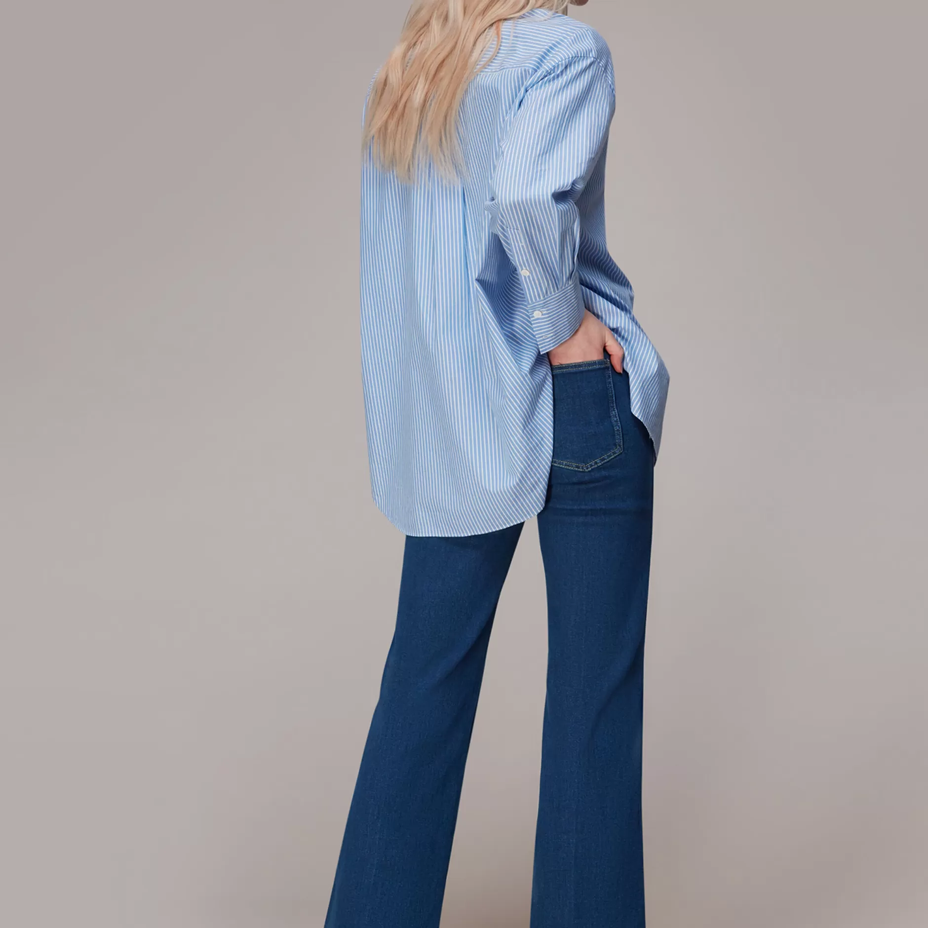 Women Whistles Jeans | Lucy Stretch Flared Jean