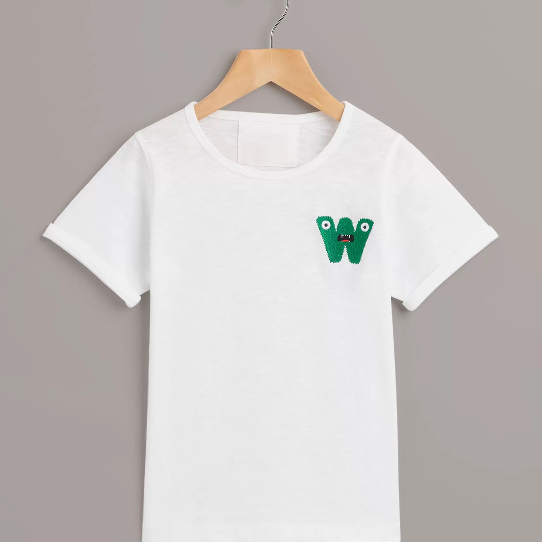 Women Whistles T-Shirts | Monster Embroidered T Shirt