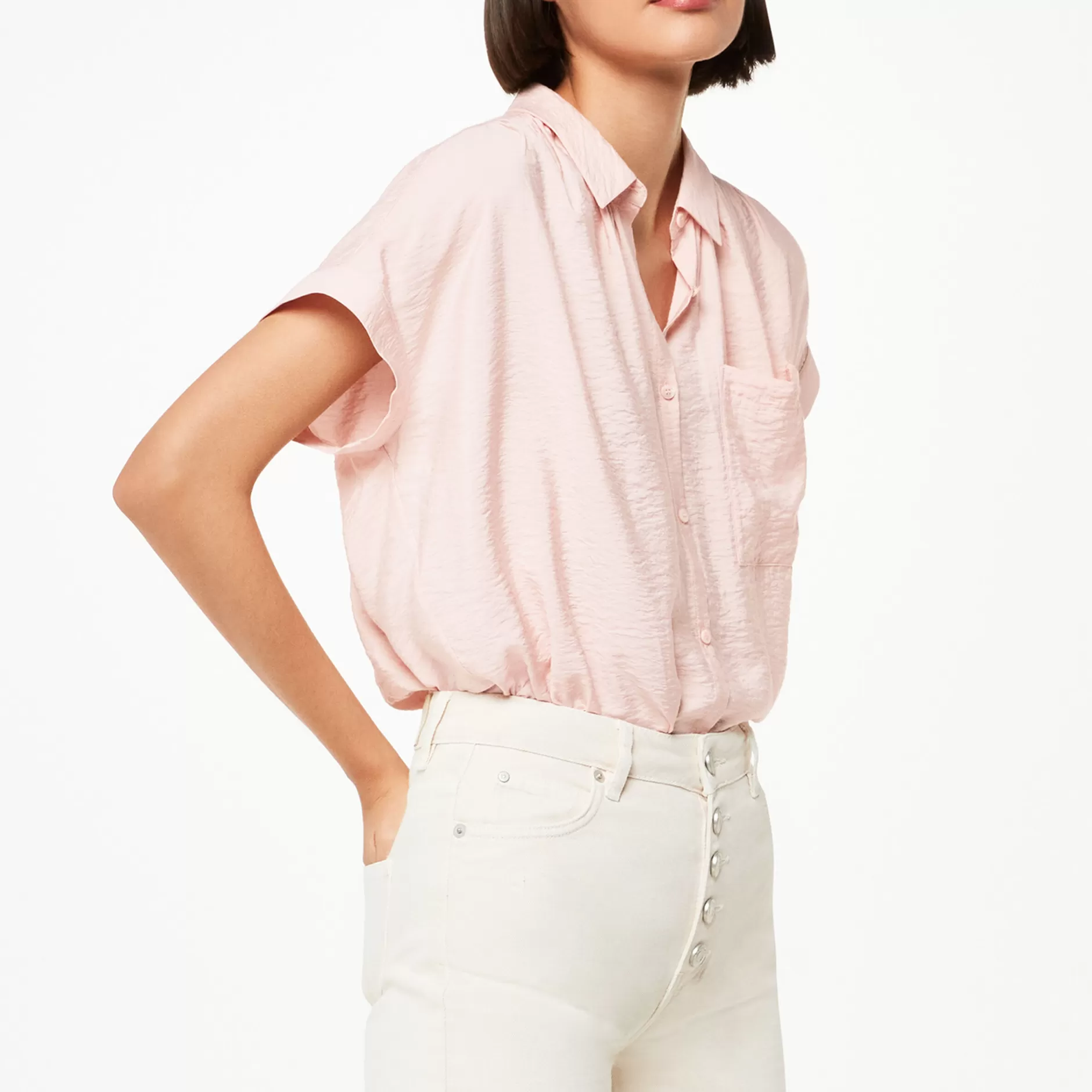 Women Whistles Tops | Nicola Button Through Shirt