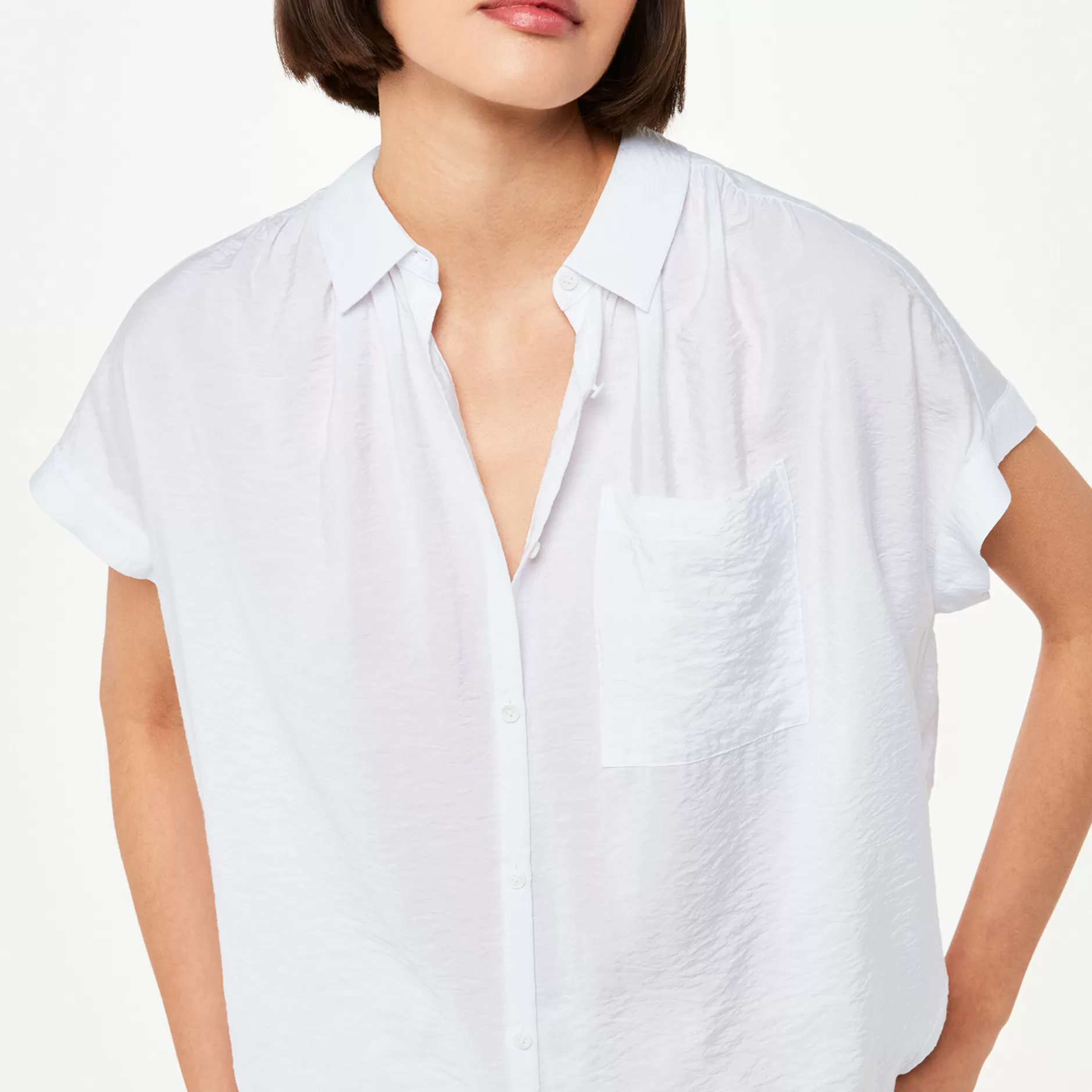 Women Whistles Tops | Nicola Button Through Shirt