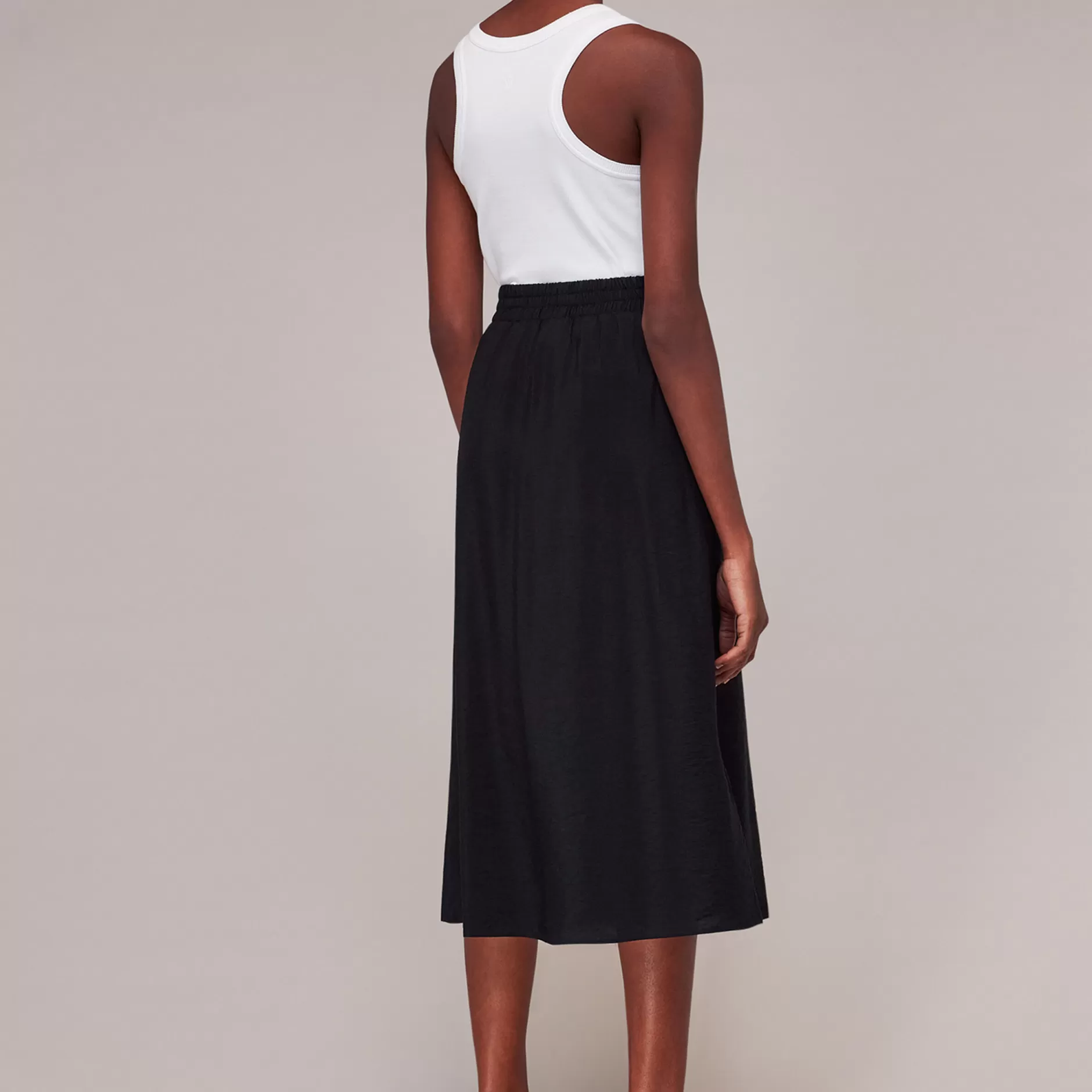 Women Whistles Skirts | Nicola Elasticated Waist Skirt