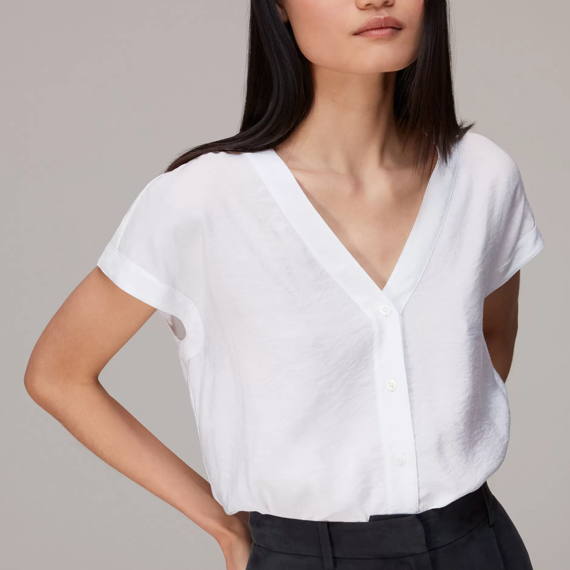 Women Whistles Tops | Nicola V Neck Blouse