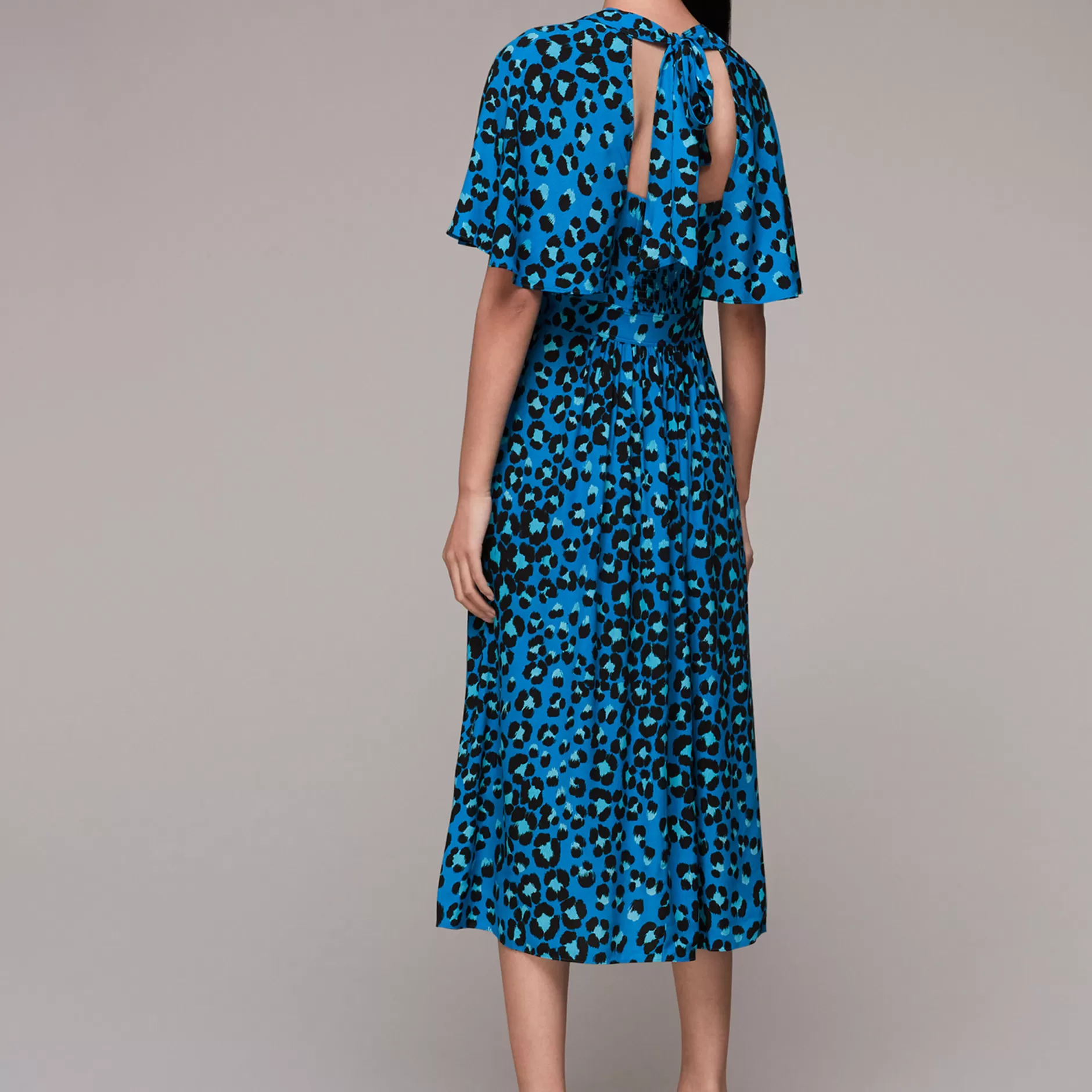 Women Whistles Dresses | Painted Leopard Amelia Dress