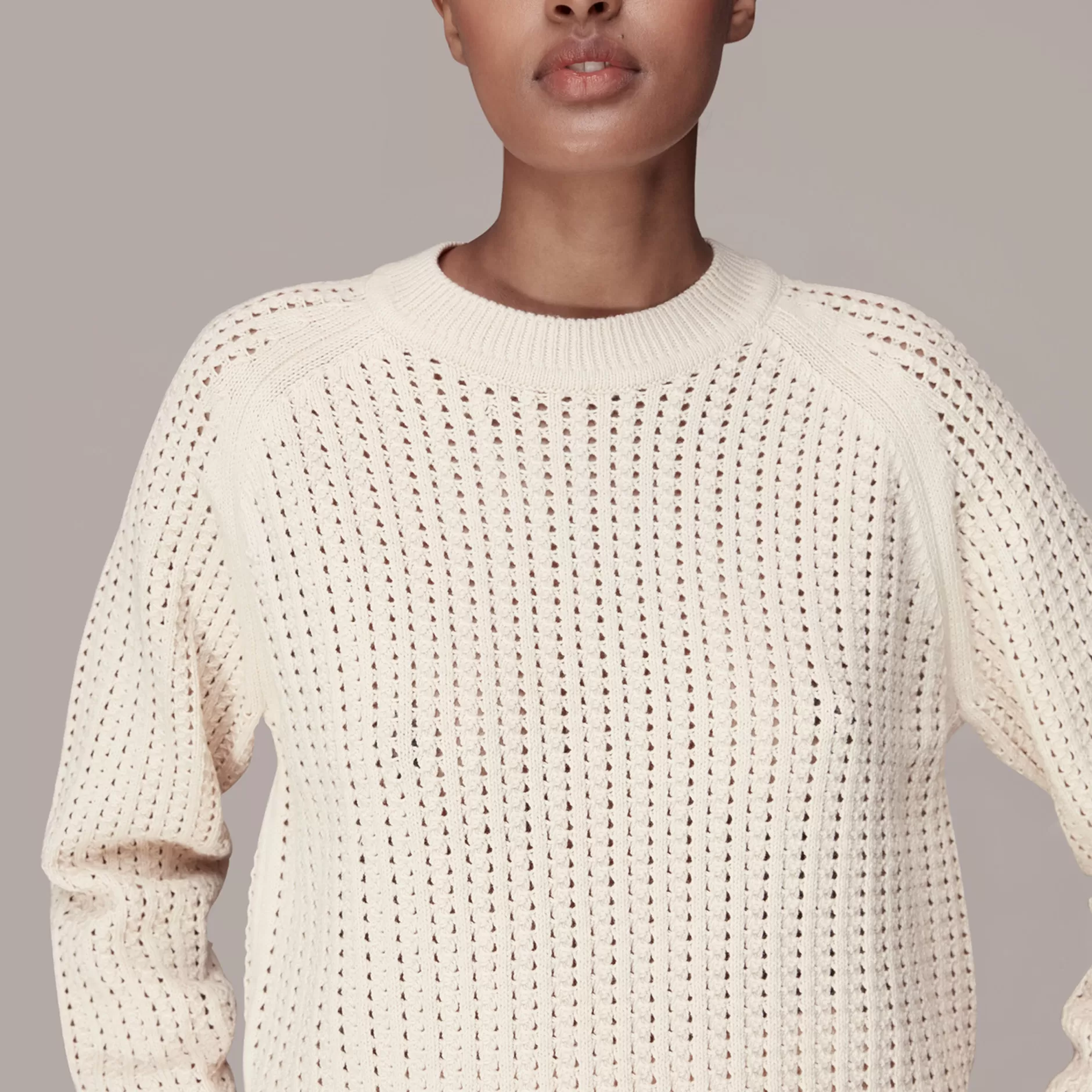 Women Whistles Knitwear | Pointelle Sweater