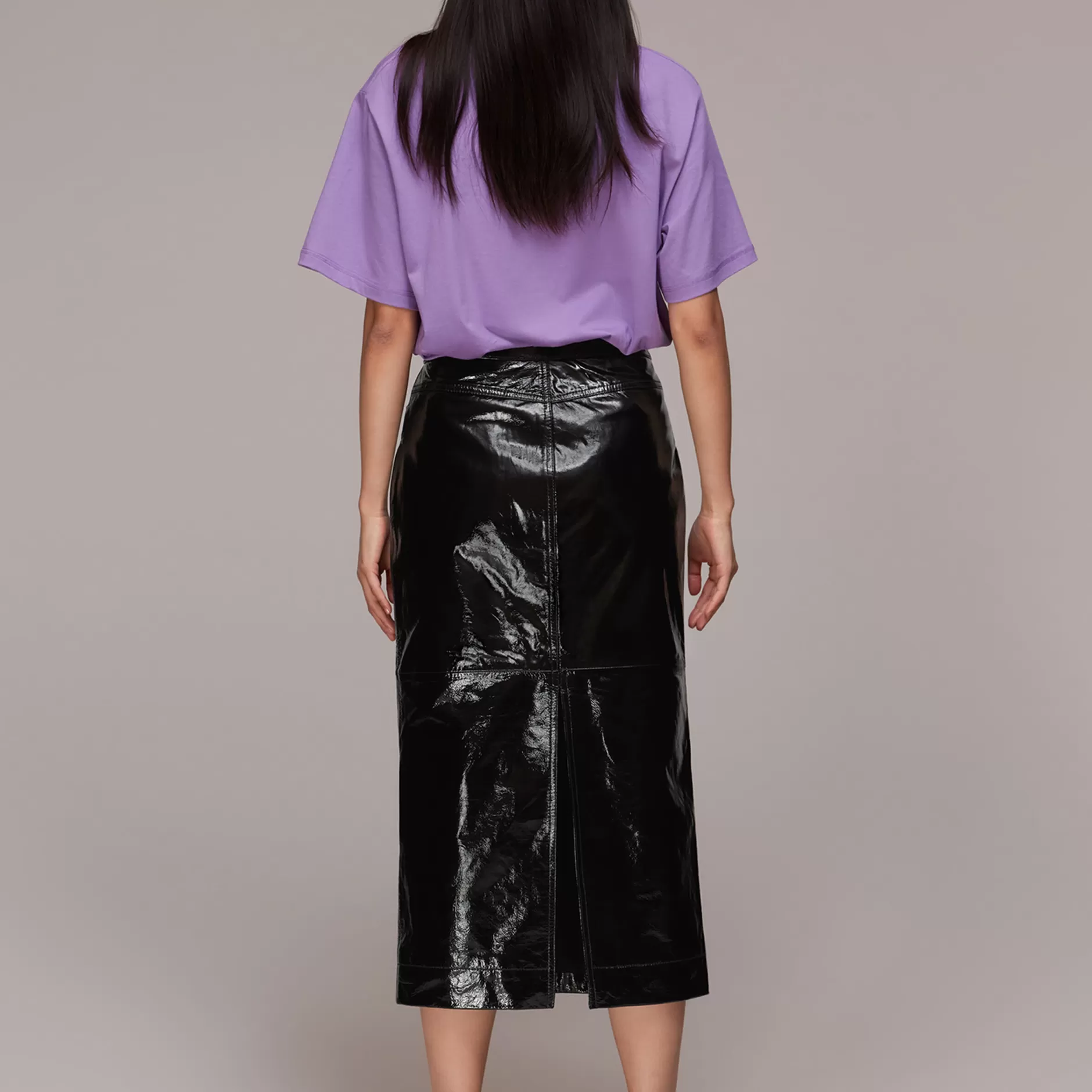 Women Whistles Skirts | Rachel Patent Leather Skirt