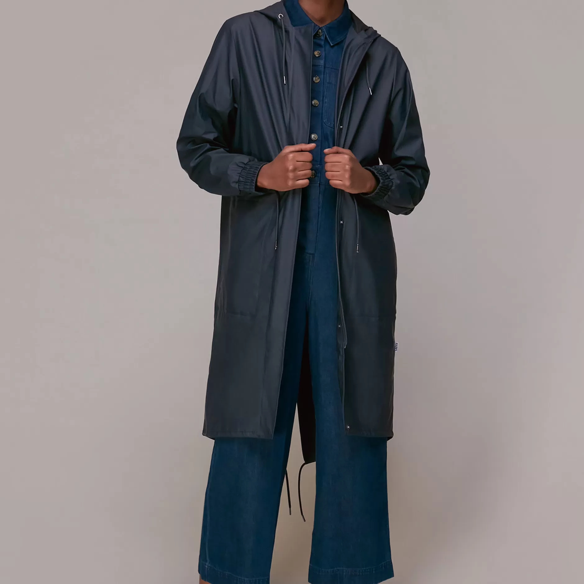 Women Whistles Coats | Rains String Parka