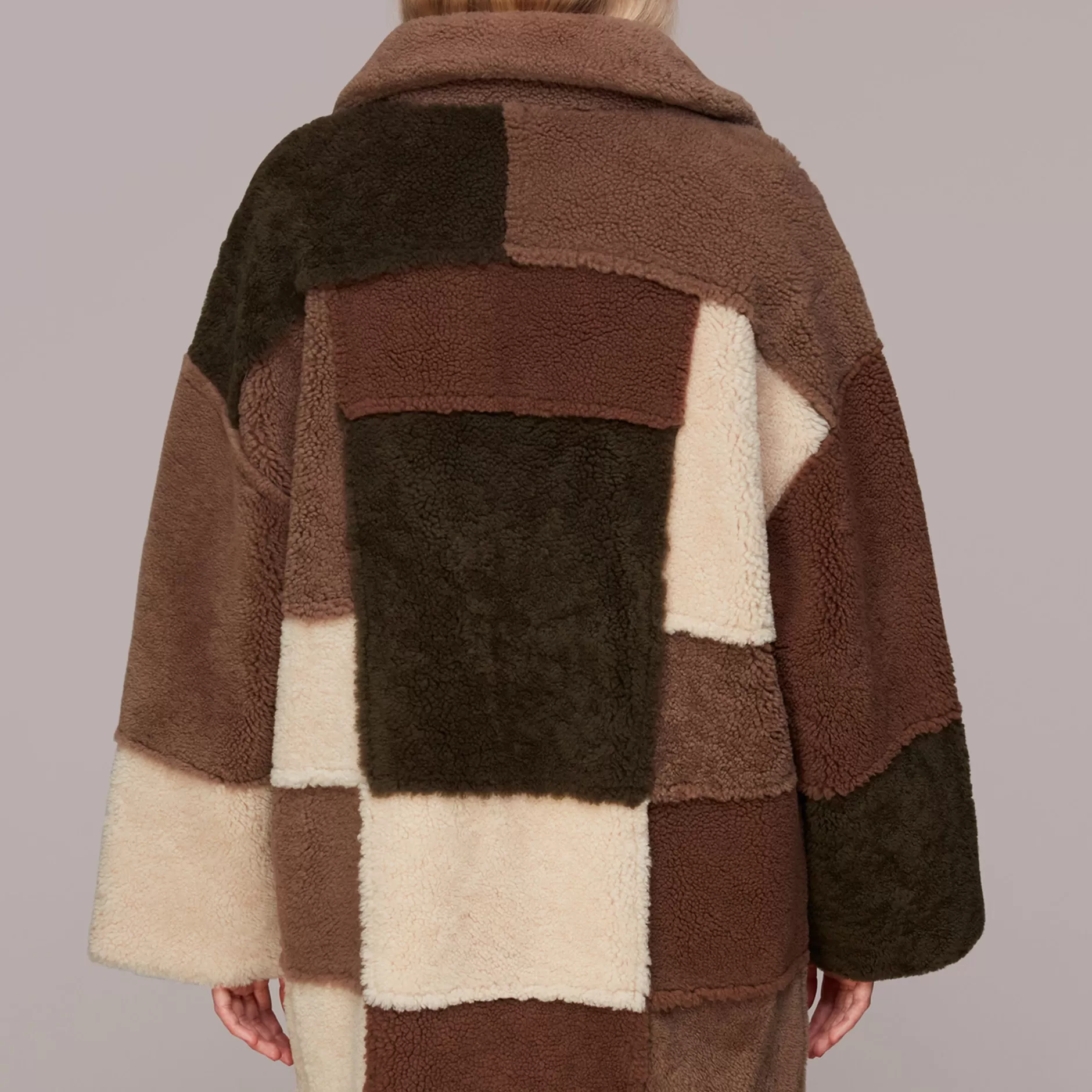 Women Whistles Coats | Reversible Patchwork Coat